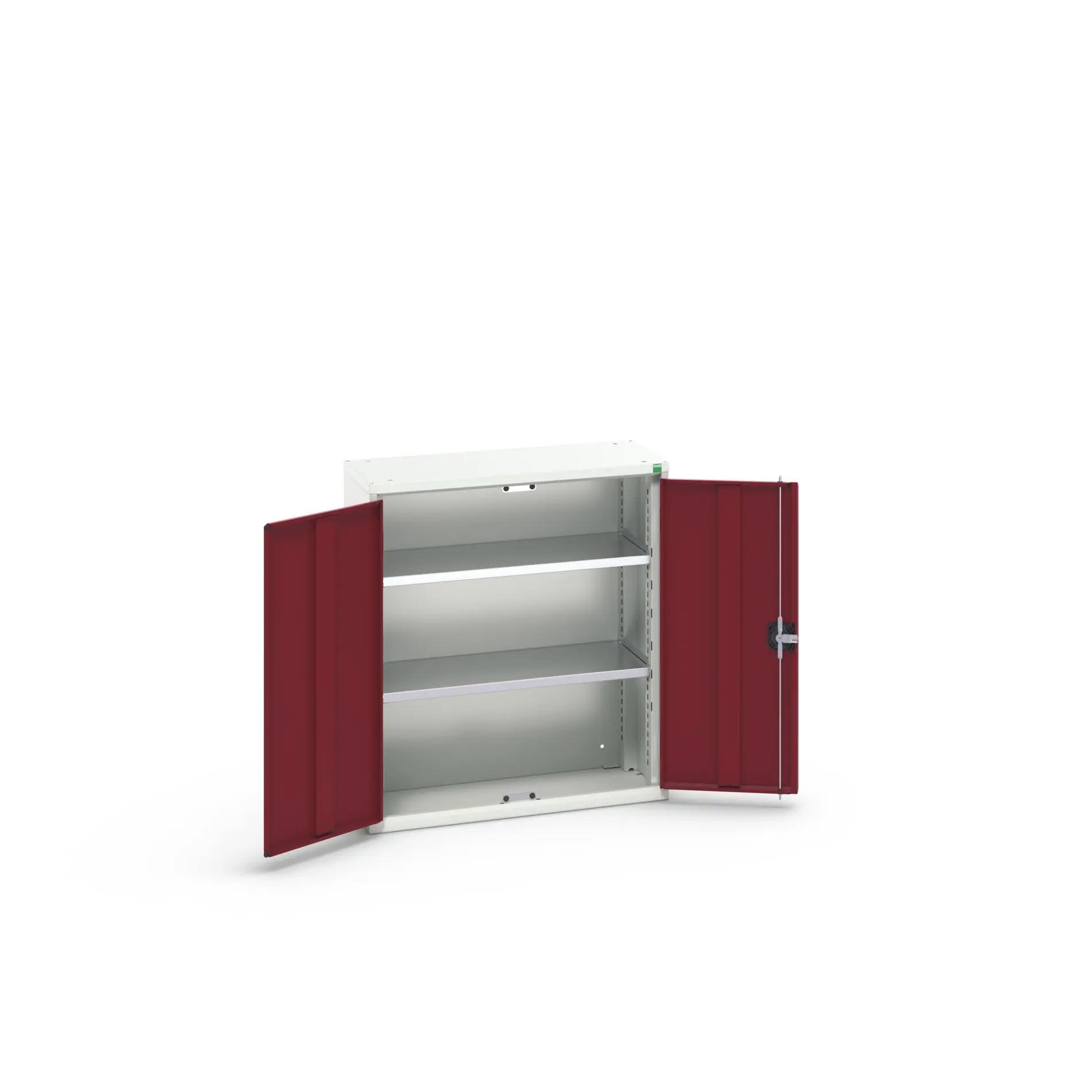Produktfoto 1 von Bott Aufbewahrungsschrank Typ Regalschrank 2 Tür/en 2 Regal/e 900 mm 80 mm 350 mm Stahlblech