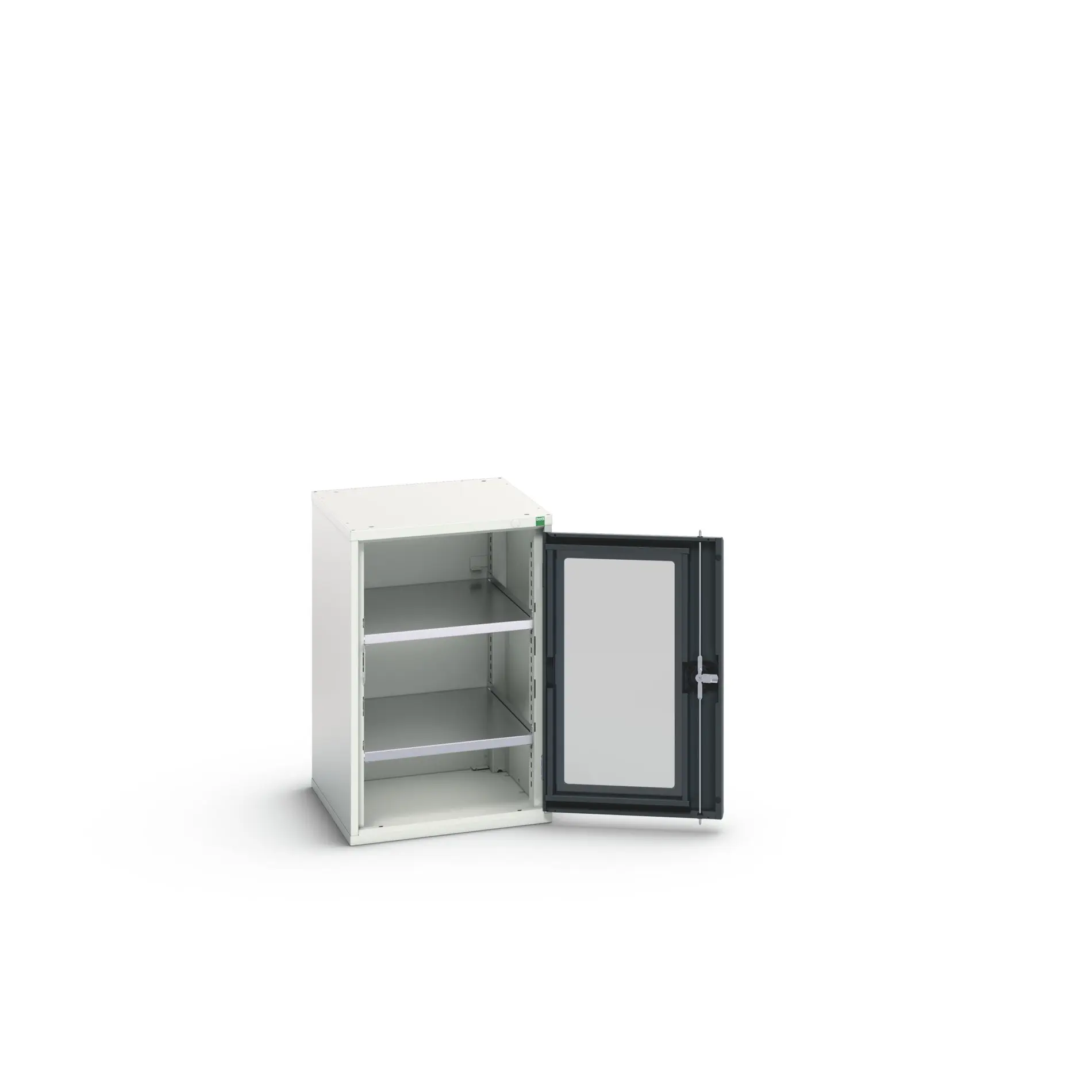 Produktfoto 1 von Bott Aufbewahrungsschrank Typ Regalschrank 1 Tür/en 2 Regal/e 800 mm 525 mm 550 mm Stahlblech