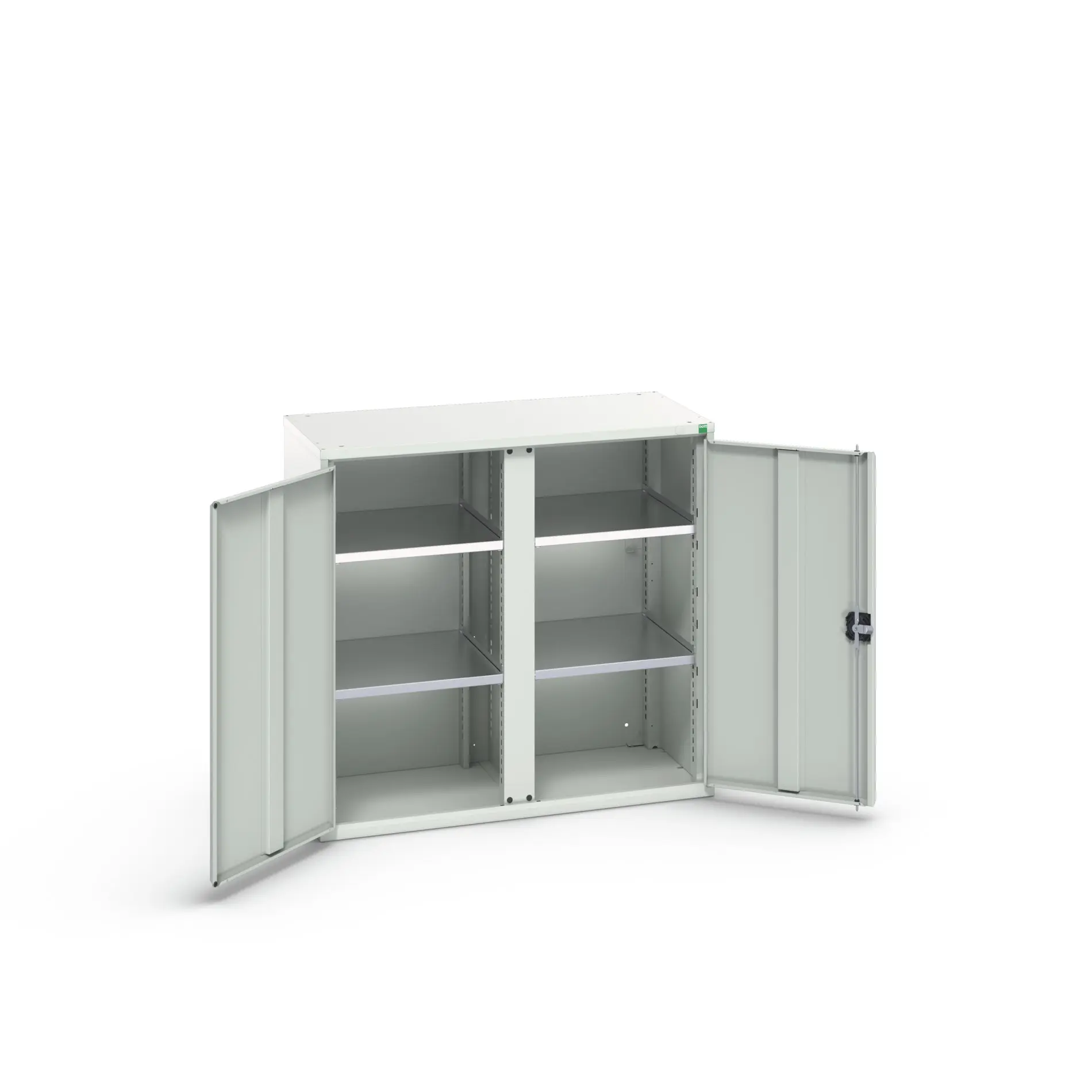 Bott Aufbewahrungsschrank Typ Bestückter Schrank 2 Tür/en 4 Regal/e 1000 mm 1050 mm Ja 550 mm Stahlblech