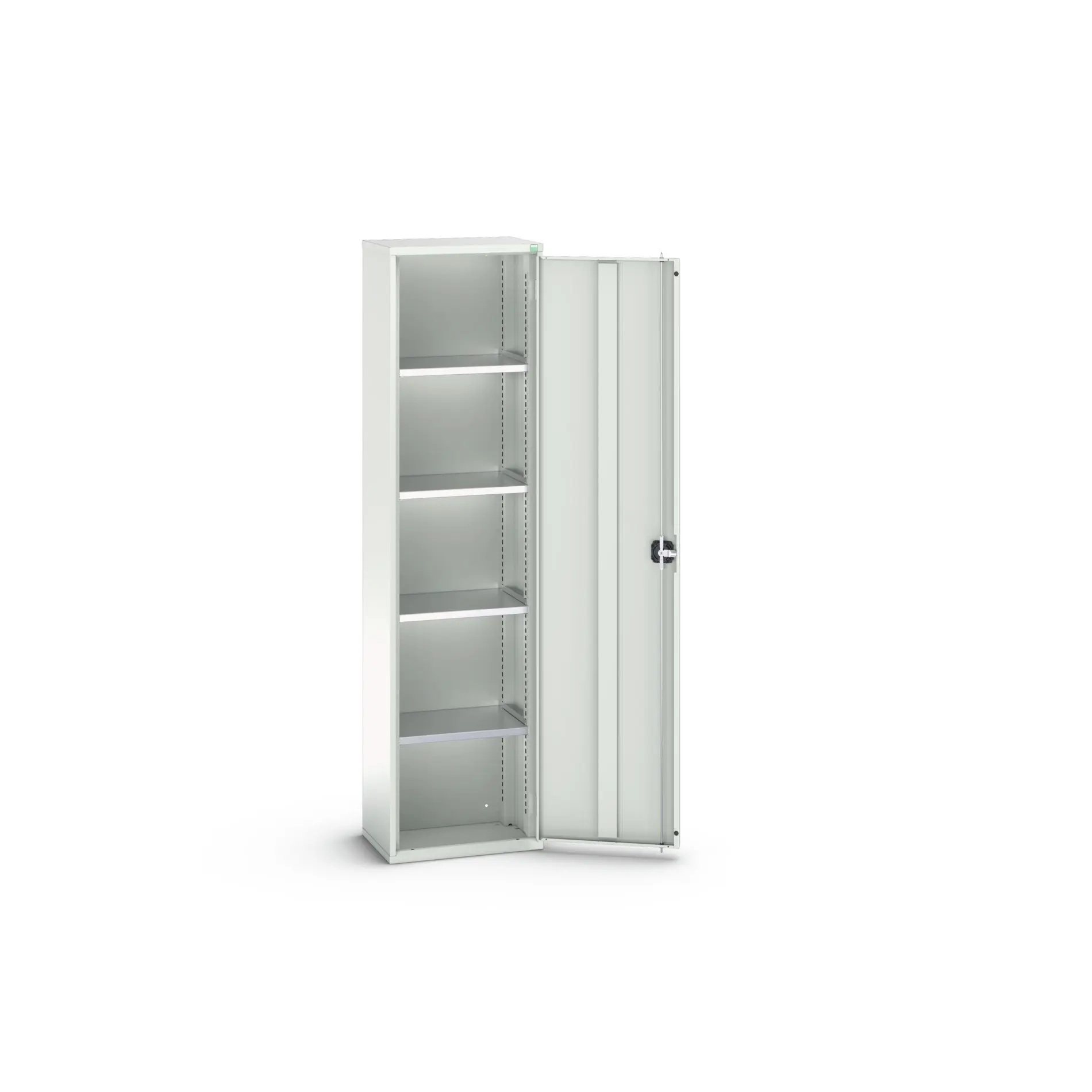 Produktfoto 1 von Bott Aufbewahrungsschrank Typ Regalschrank 1 Tür/en 4 Regal/e 2000 mm 525 mm 350 mm Stahlblech