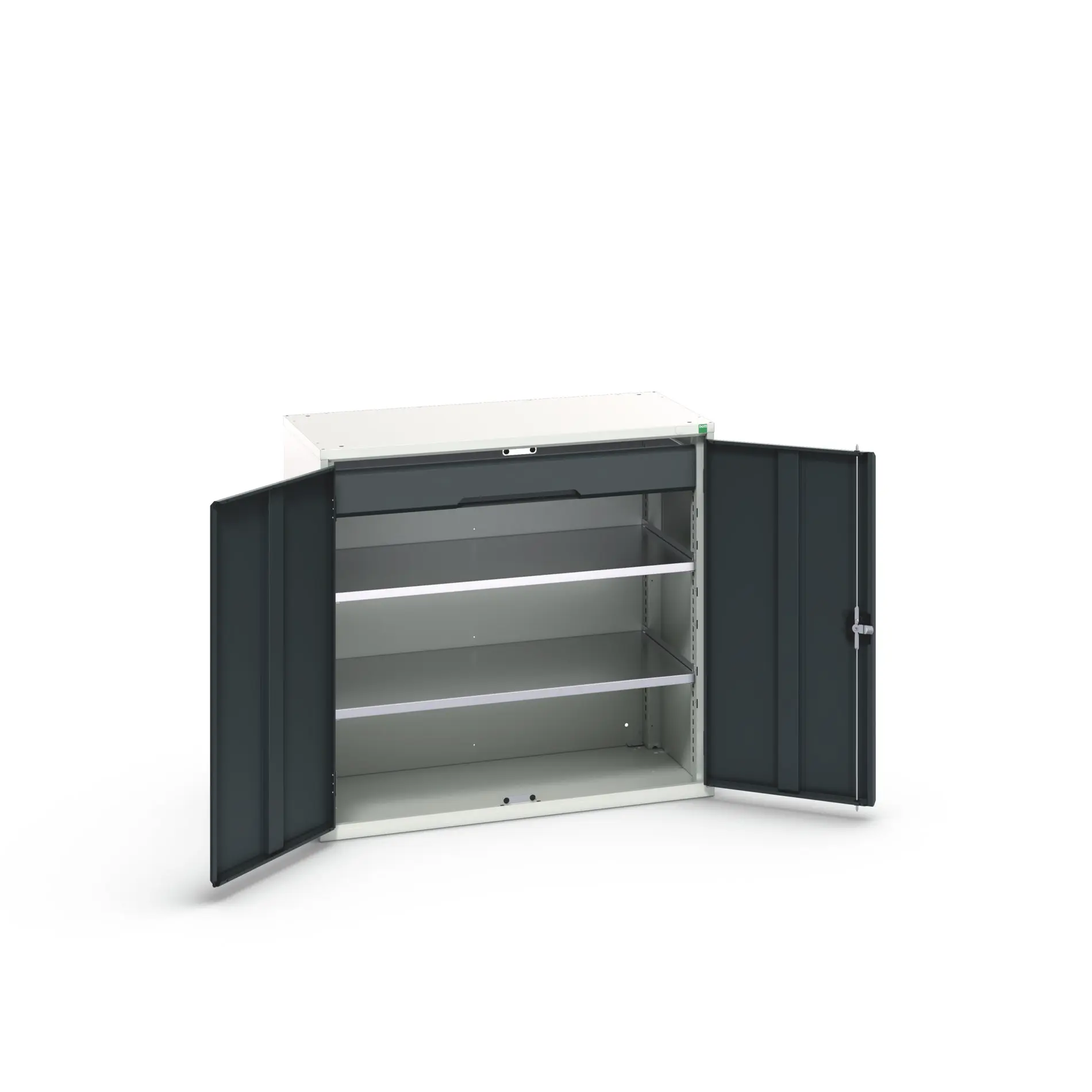 Produktfoto 1 von Bott Schrank Typ Bestückter Schrank 2 Tür/en 2 Regal/e 1 Schublade/n Stahlblech