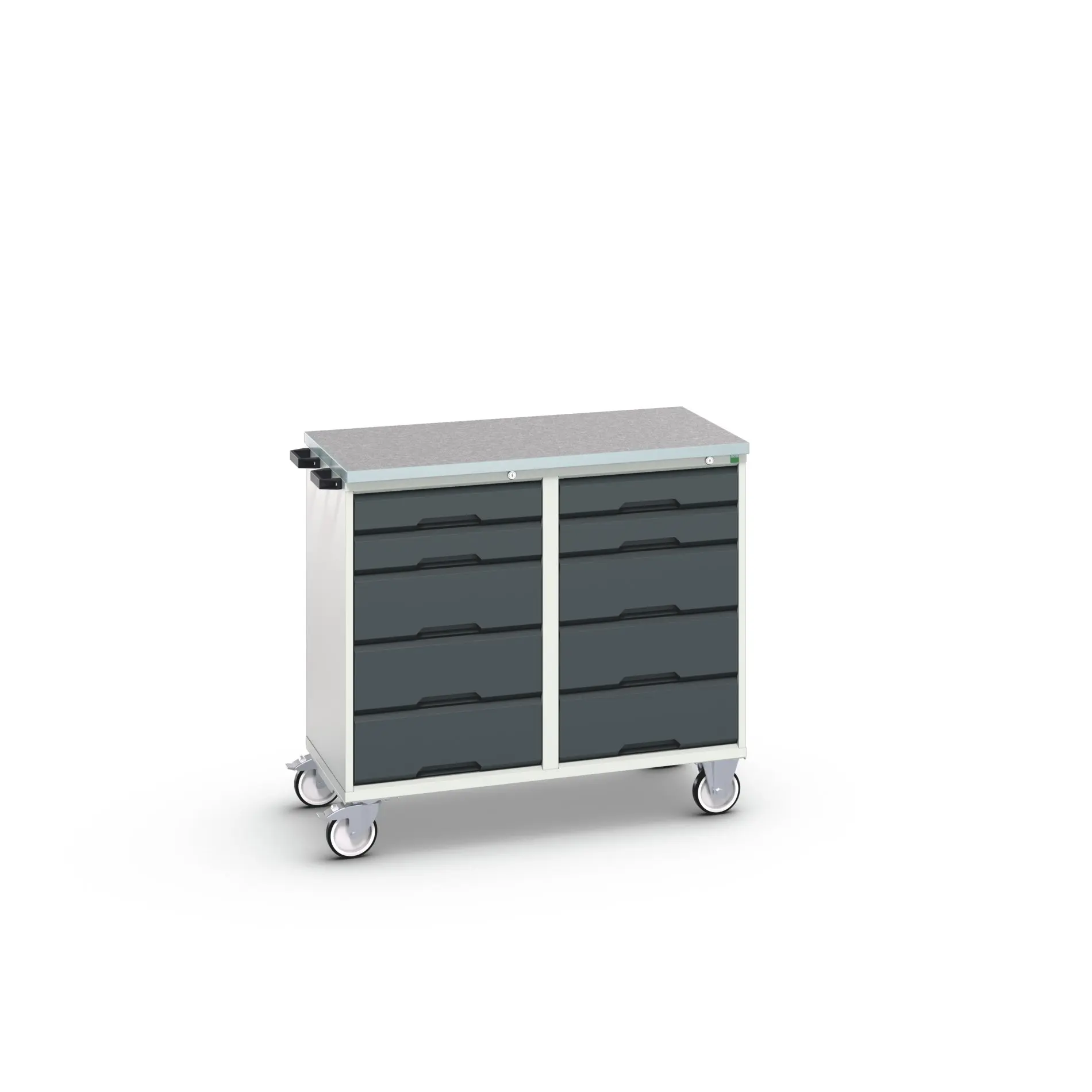 Produktfoto 1 von Bott Trolley, Stahl Rahmen, 1050 x 600 x 980mm, max. 200kg