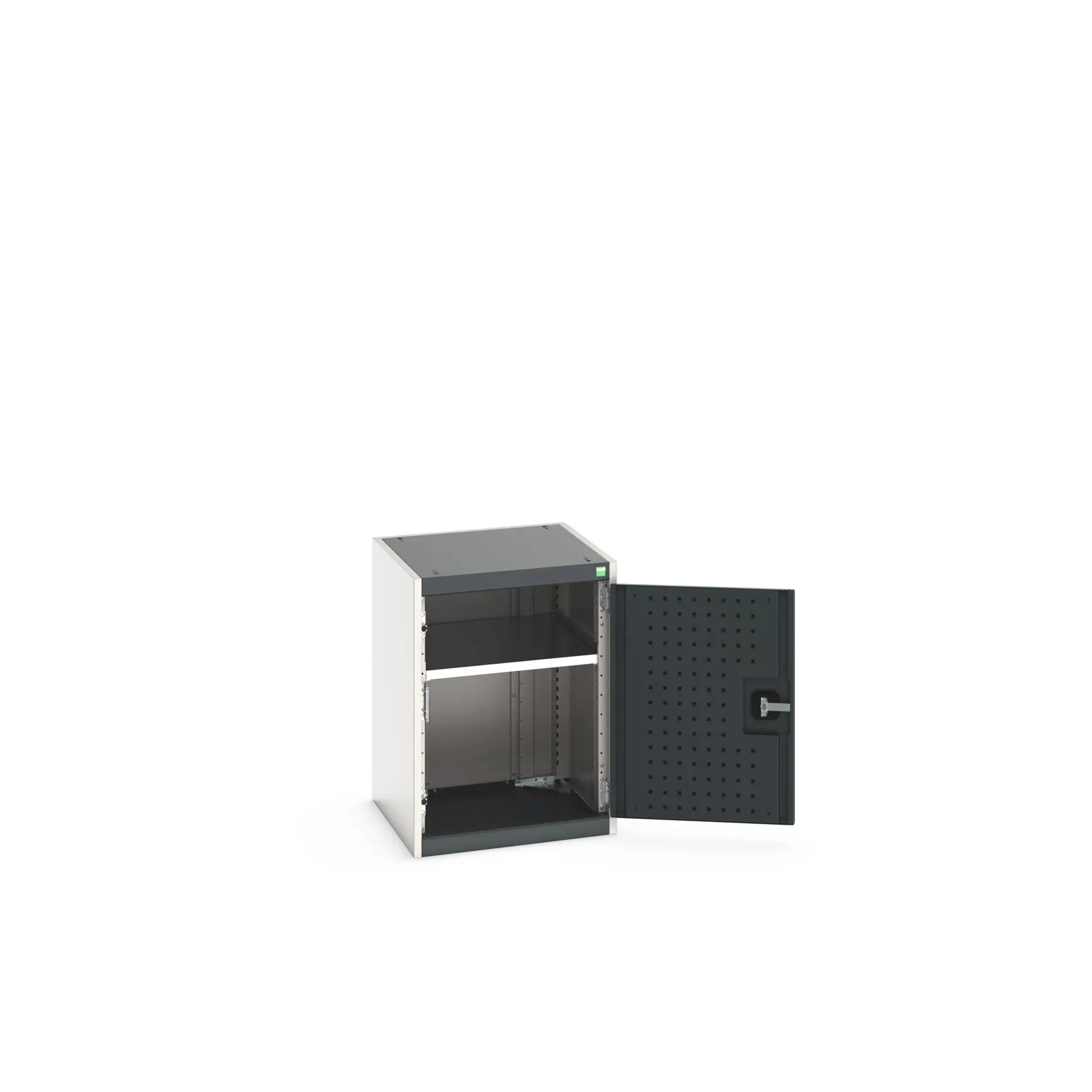 Produktfoto 1 von Bott Aufbewahrungsschrank Typ Regalschrank 1 Tür/en 1 Regal/e 700 mm 525 mm Ja 525 mm Stahlblech