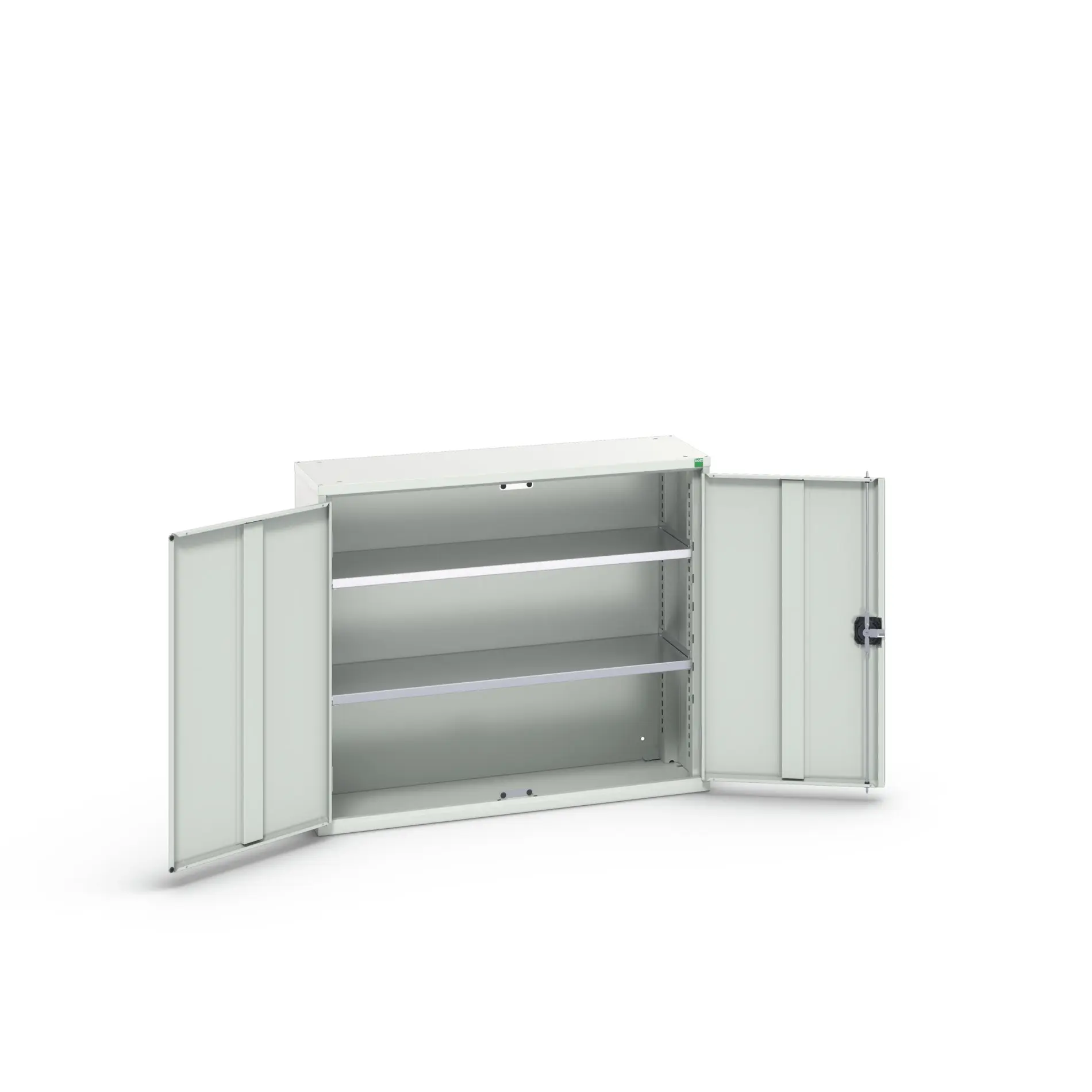 Produktfoto 1 von Bott Aufbewahrungsschrank Typ Regalschrank 2 Tür/en 2 Regal/e 900 mm 1050 mm 350 mm Stahlblech