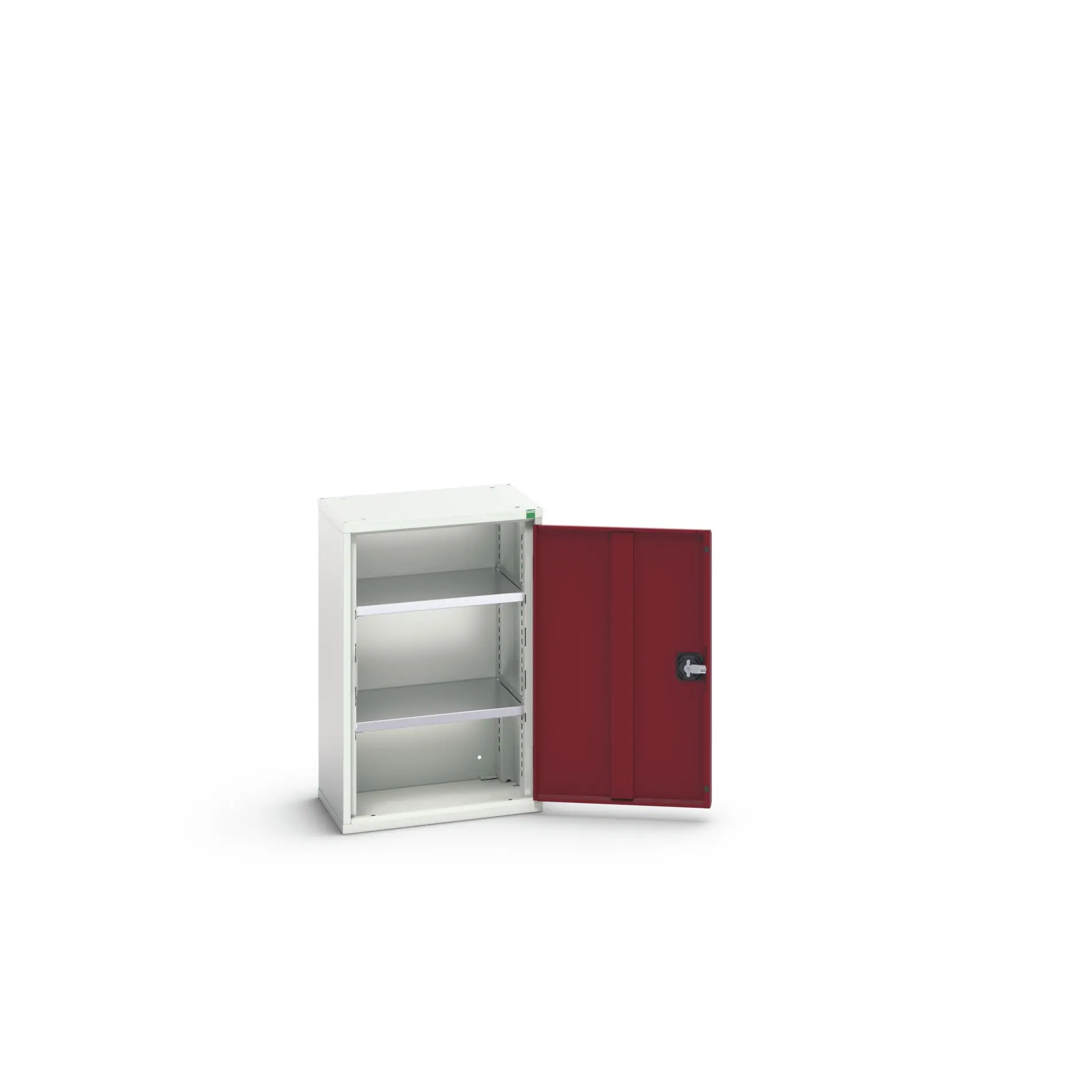 Produktfoto 1 von Bott Aufbewahrungsschrank Typ Wandschrank 1 Tür/en 2 Regal/e 800 mm 525 mm 350 mm Stahlblech