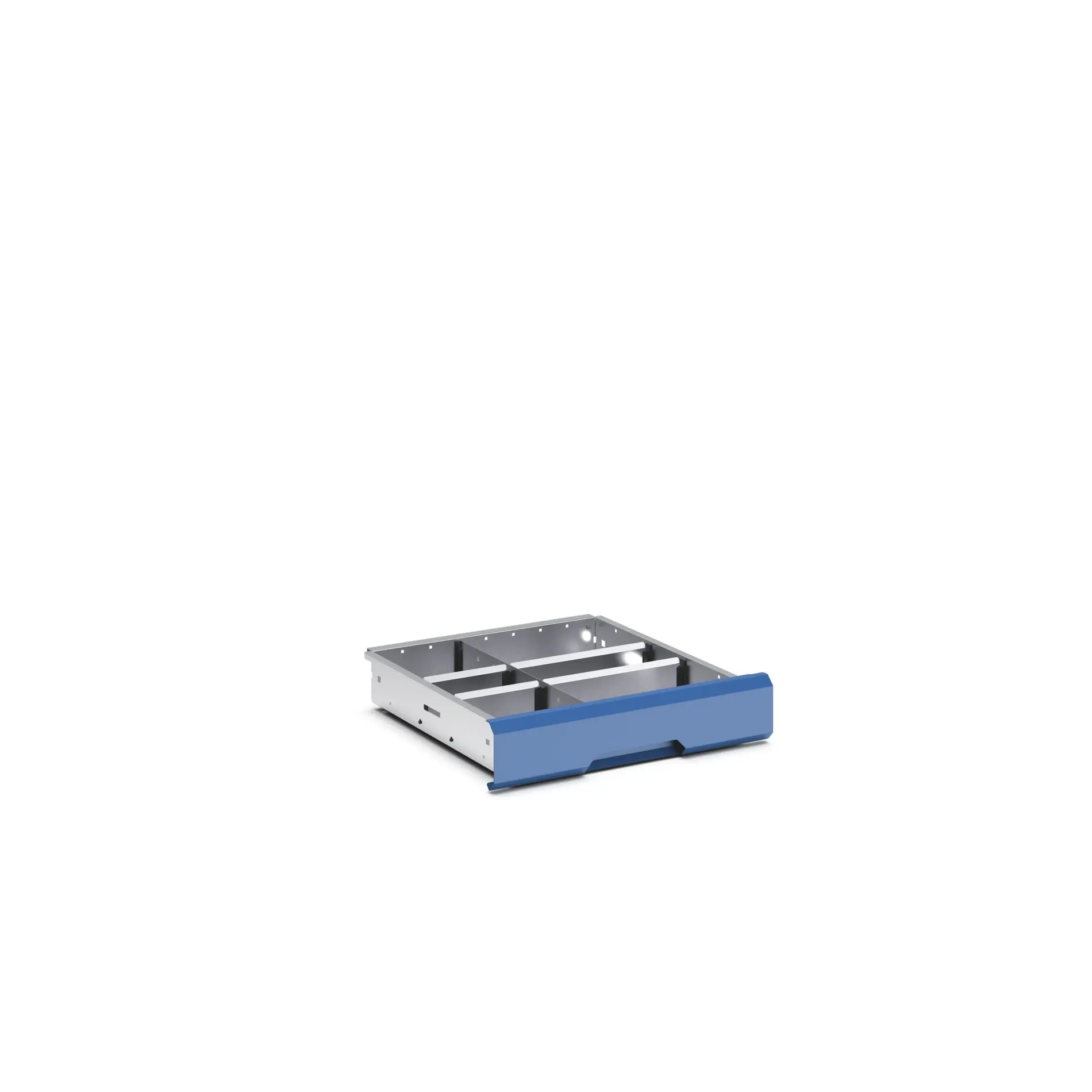 Produktfoto 1 von Bott Trennwandset, Typ Zirkel für Kabinett, Galvanisierter Stahl, Metallisch-Silber
