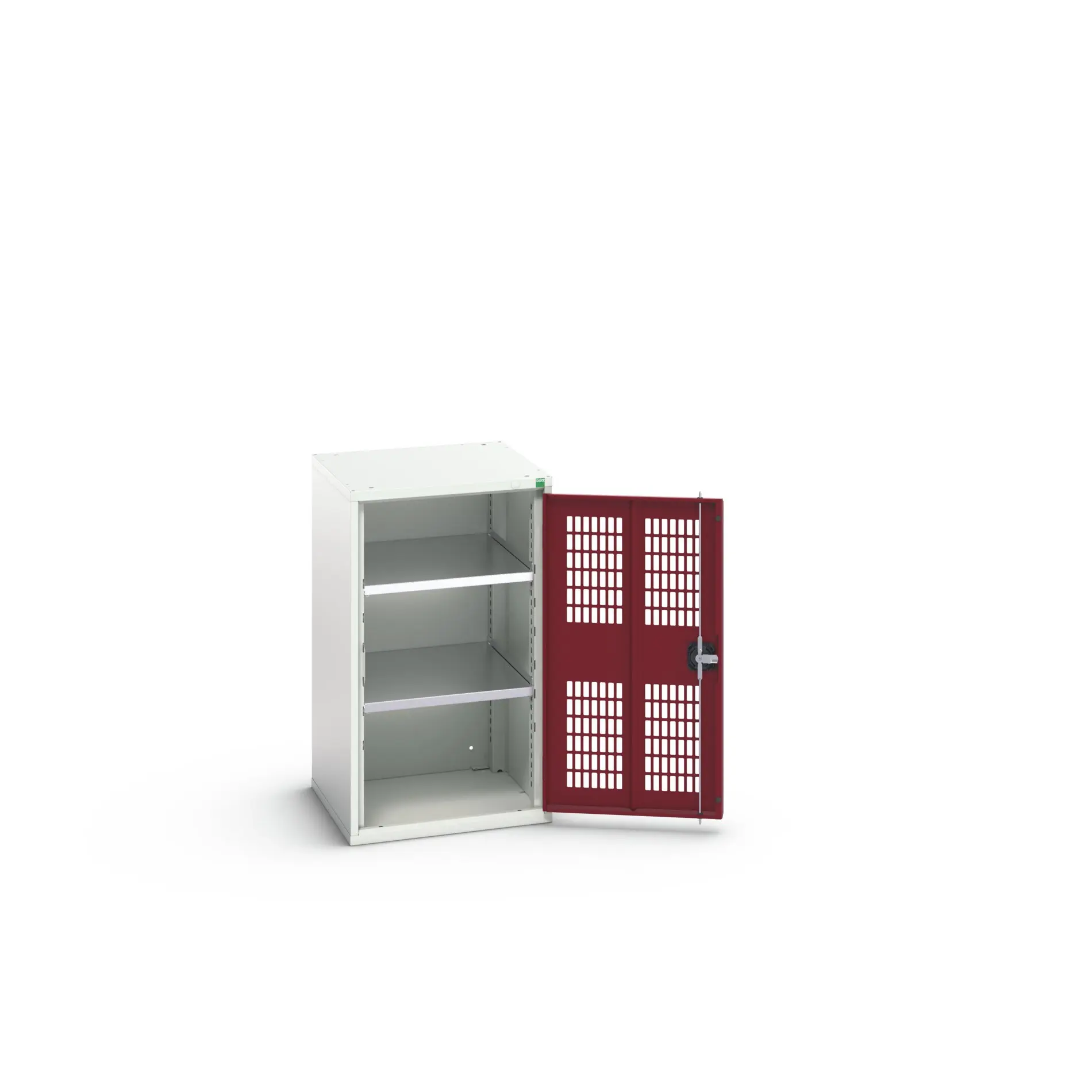 Produktfoto 1 von Bott Aufbewahrungsschrank Typ Regalschrank 1 Tür/en 2 Regal/e 900 mm 525 mm Ja 550 mm Stahlblech