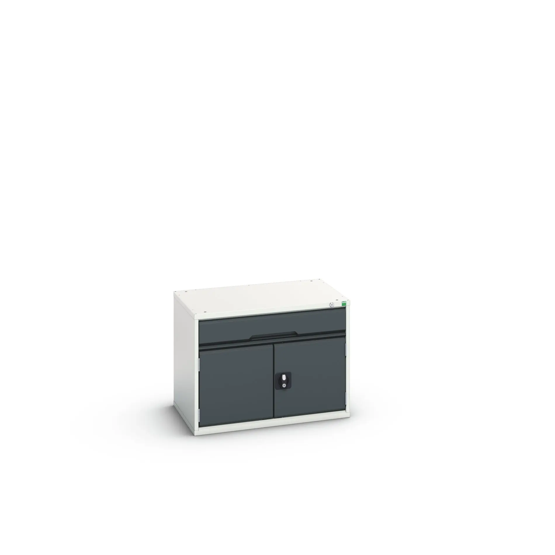 Produktfoto 1 von Bott 1 Stahl Schubladenbehälter Schrank Anthrazit, Hellgrau, 600 mm x 800 mm x 550 mm
