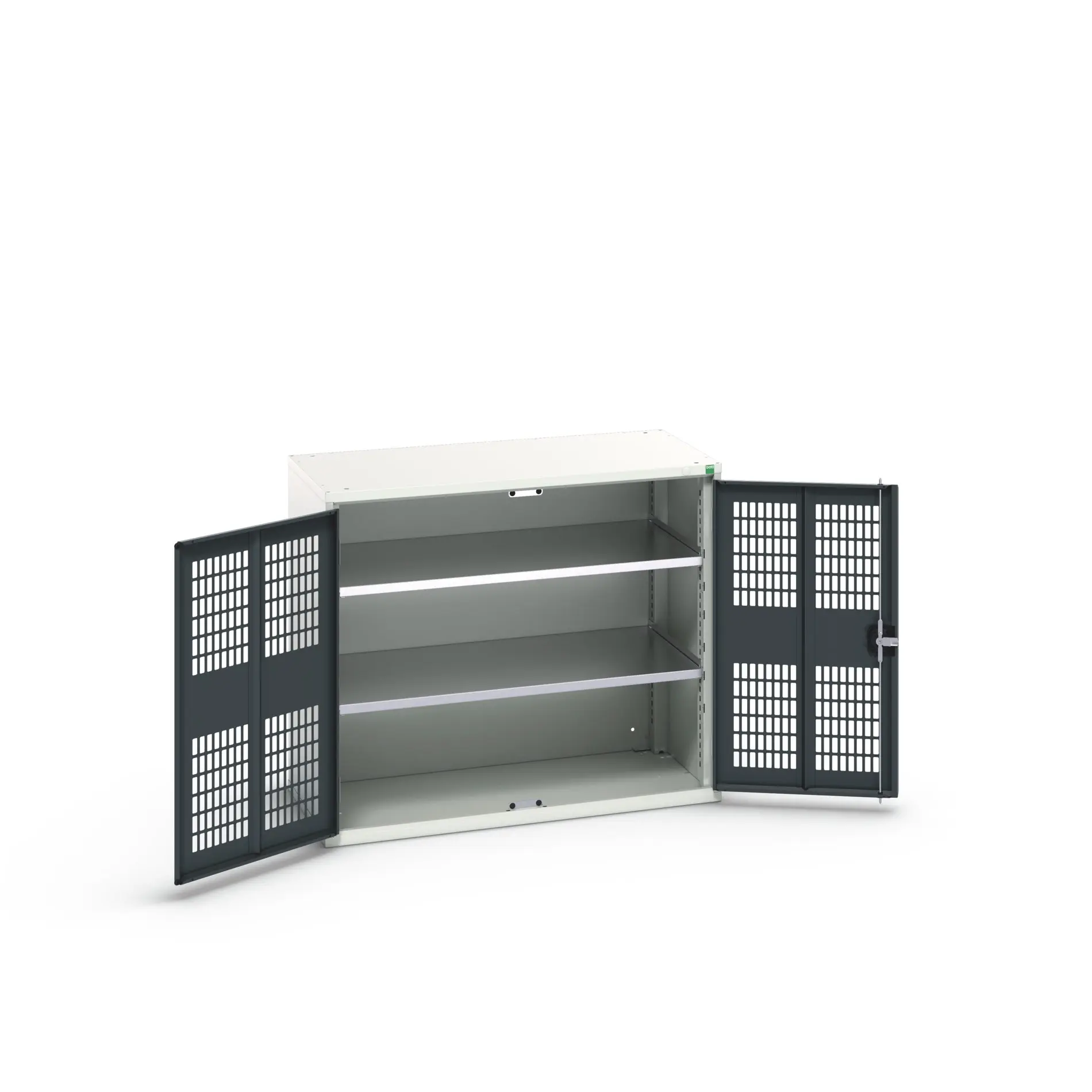 Produktfoto 1 von Bott Aufbewahrungsschrank Typ Regalschrank 2 Tür/en 2 Regal/e 900 mm 1050 mm Ja 550 mm Stahlblech