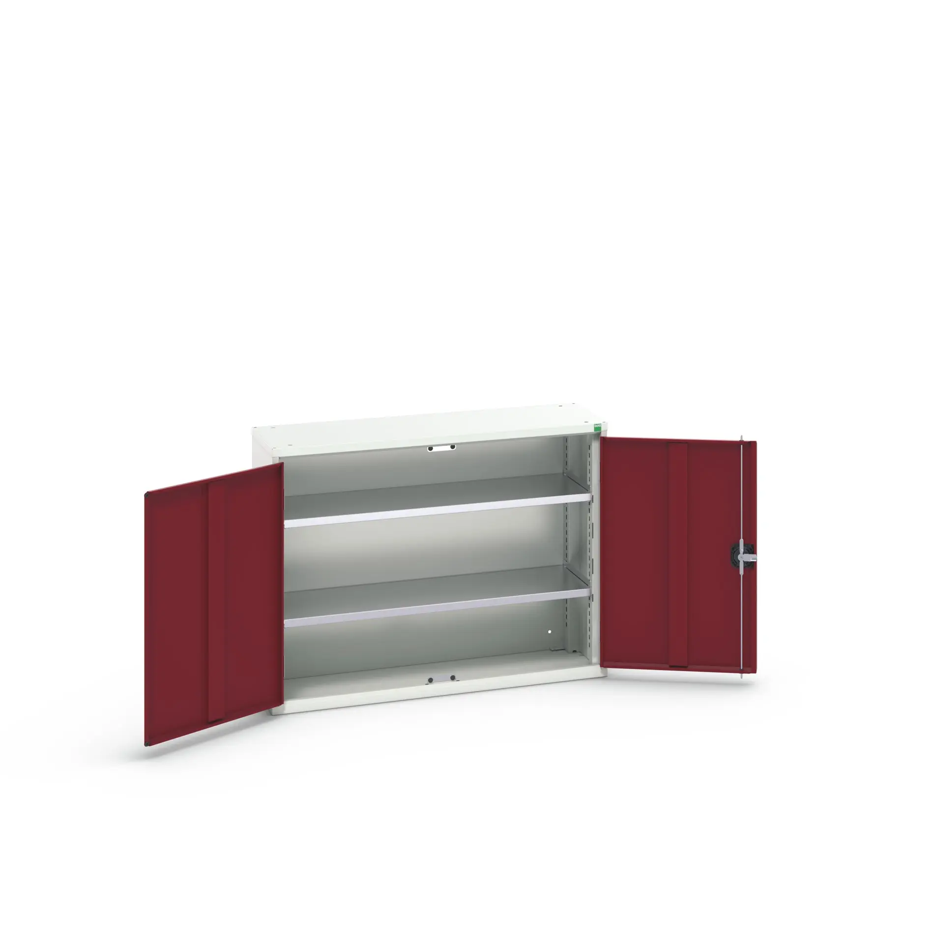 Produktfoto 1 von Bott Aufbewahrungsschrank Typ Regalschrank 2 Tür/en 2 Regal/e 600 mm 1050 mm 350 mm Stahlblech