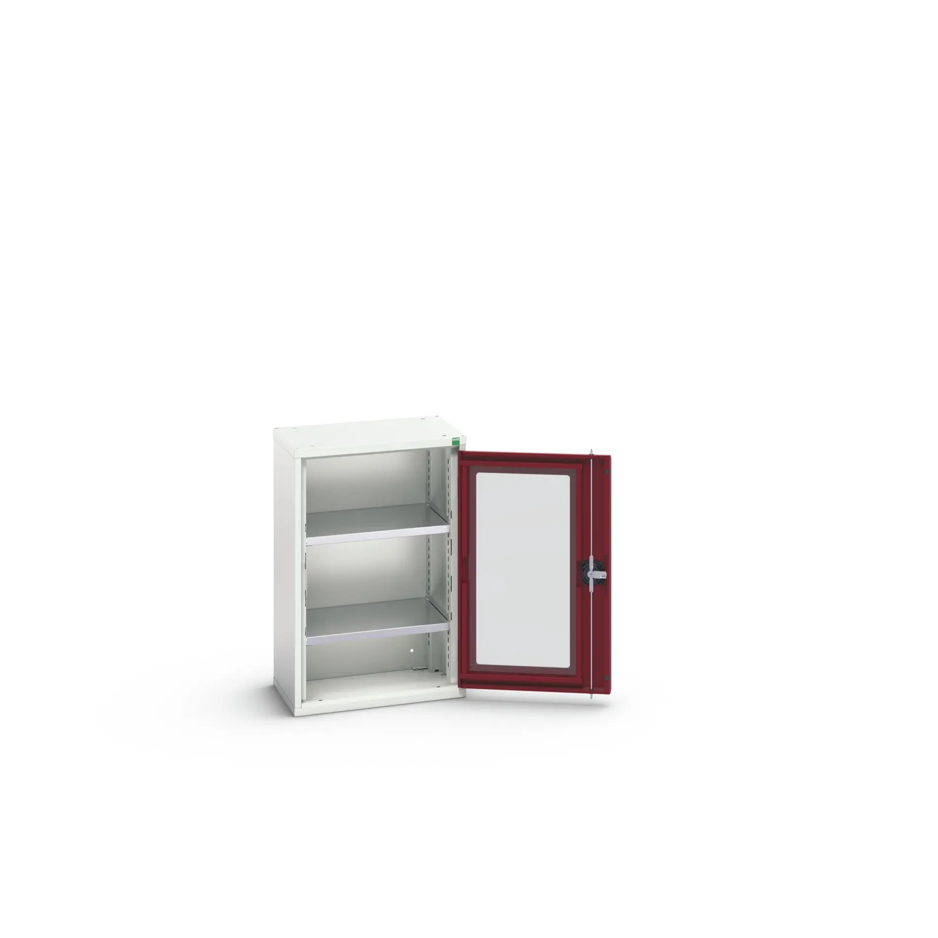 Produktfoto 1 von Bott Aufbewahrungsschrank Typ Regalschrank 1 Tür/en 2 Regal/e 800 mm 525 mm 350 mm Stahlblech