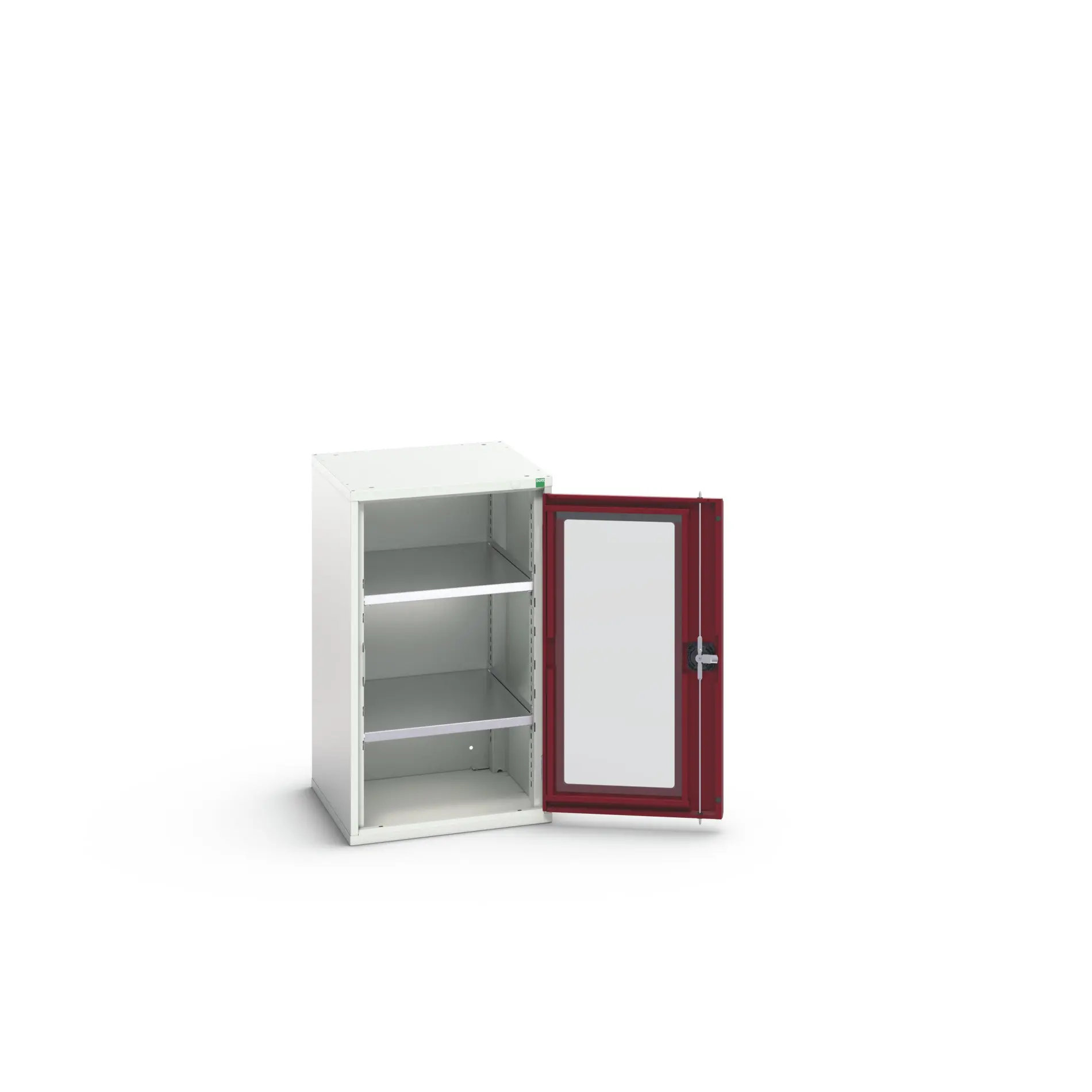 Produktfoto 1 von Bott Aufbewahrungsschrank Typ Regalschrank 1 Tür/en 2 Regal/e 900 mm 525 mm 550 mm Stahlblech