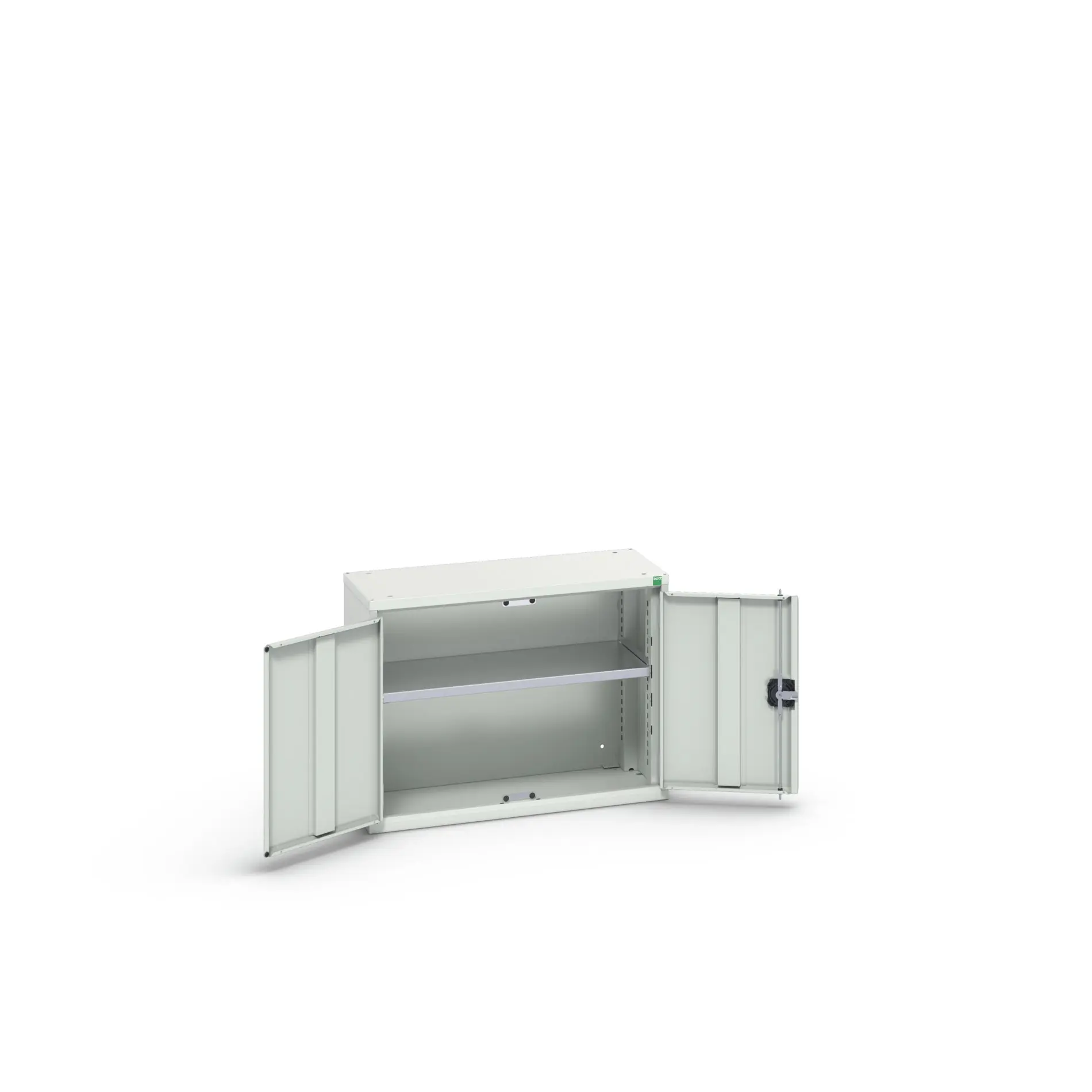 Produktfoto 1 von Bott Aufbewahrungsschrank Typ Regalschrank 2 Tür/en 1 Regal/e 600 mm 80 mm 350 mm Stahlblech