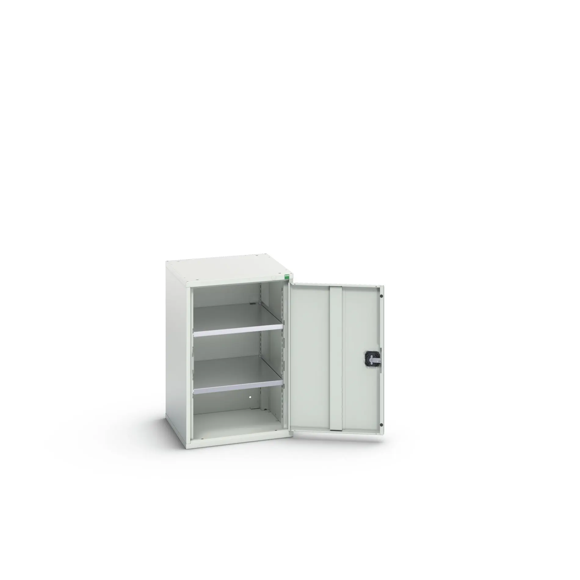 Produktfoto 1 von Bott Aufbewahrungsschrank Typ Regalschrank 1 Tür/en 2 Regal/e 800 mm 525 mm 550 mm Stahlblech
