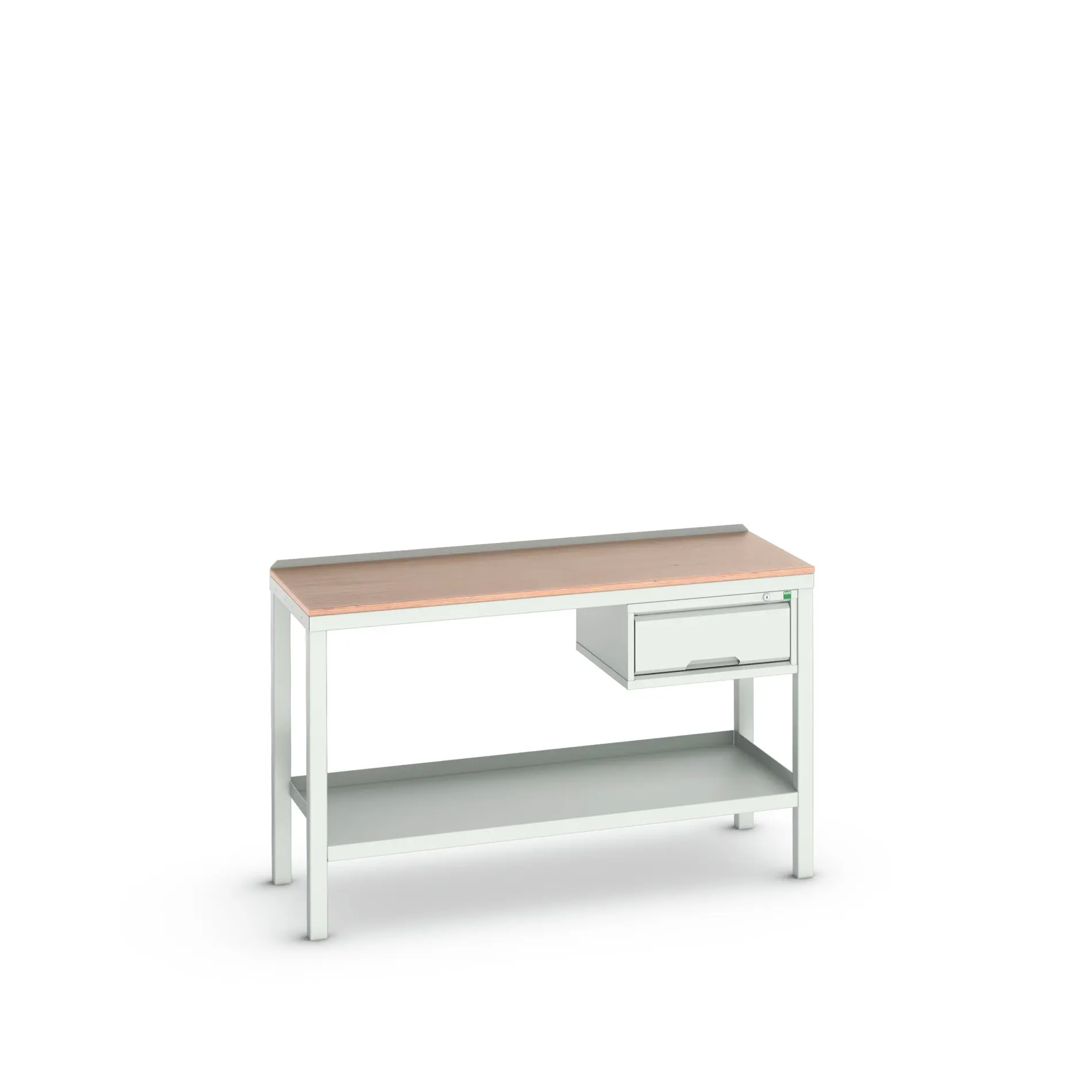 Produktfoto 1 von Bott Geschweißte Sitzbank Stahl Werkbank L. 1500 mm B. 600 mm H. 930 mm, Traglast 75kg