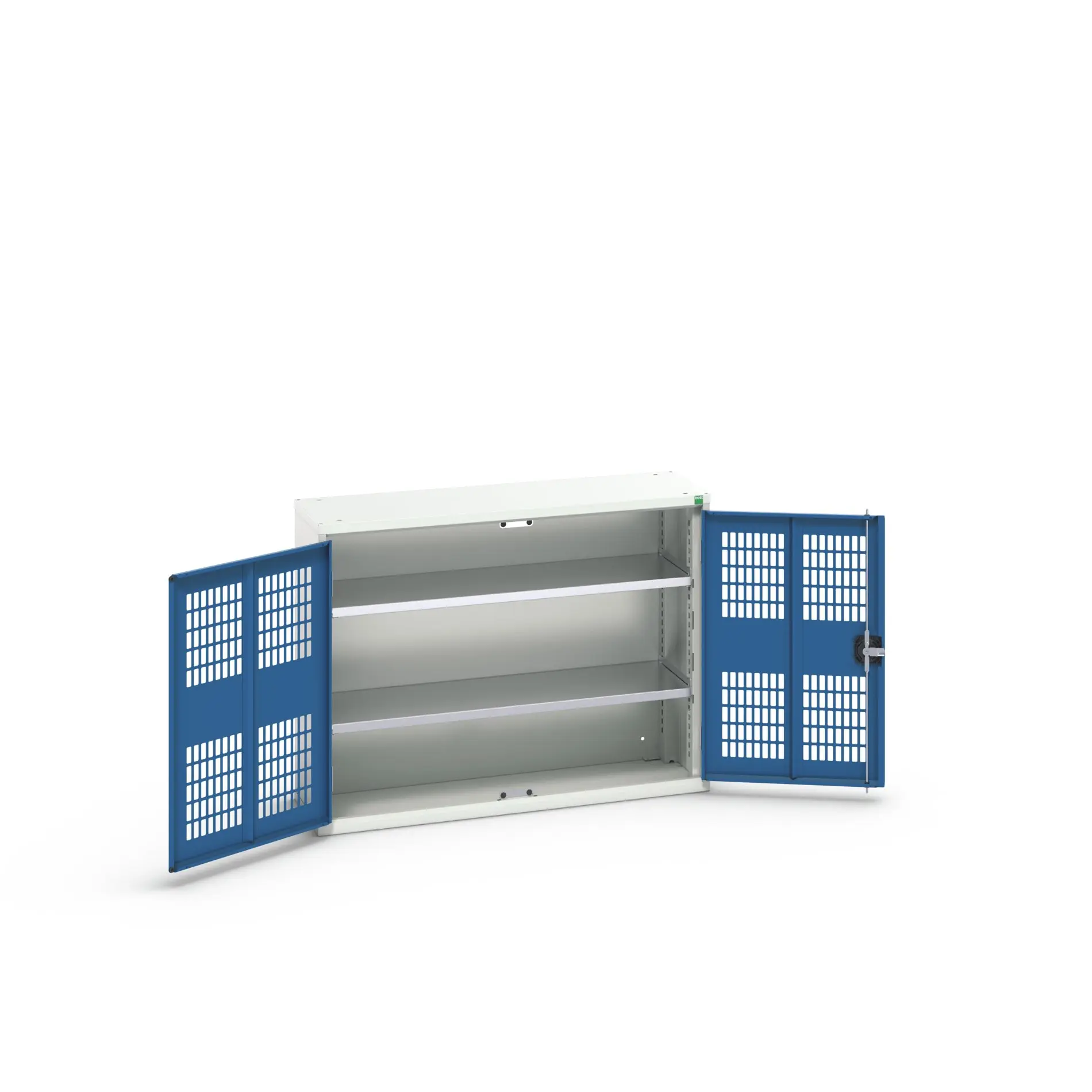 Produktfoto 1 von Bott Aufbewahrungsschrank Typ Regalschrank 2 Tür/en 2 Regal/e 800 mm 1050 mm Ja 350 mm Stahlblech