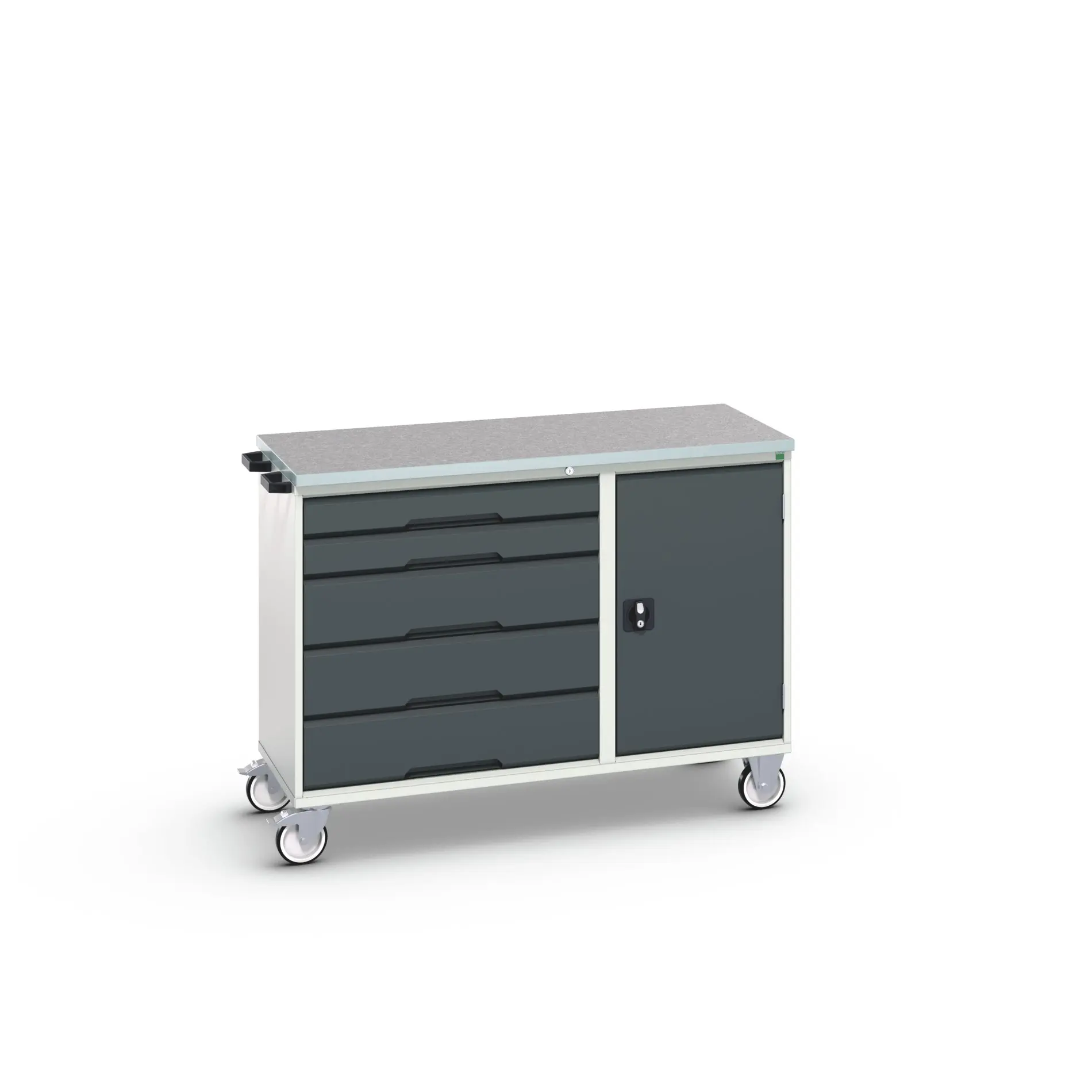 Produktfoto 1 von Bott Trolley, Stahl Rahmen, 1300 x 600 x 980mm, max. 200kg