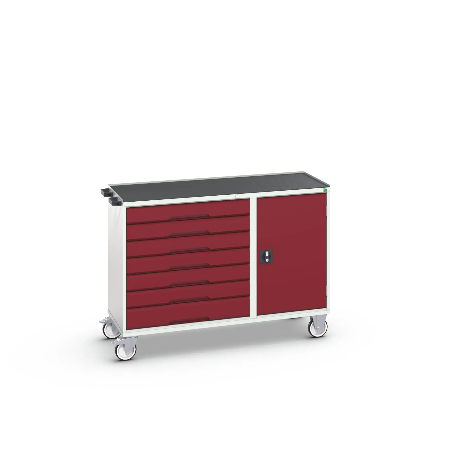 Produktfoto 1 von Bott Trolley, Stahl Rahmen, 1300 x 550 x 965mm, max. 200kg