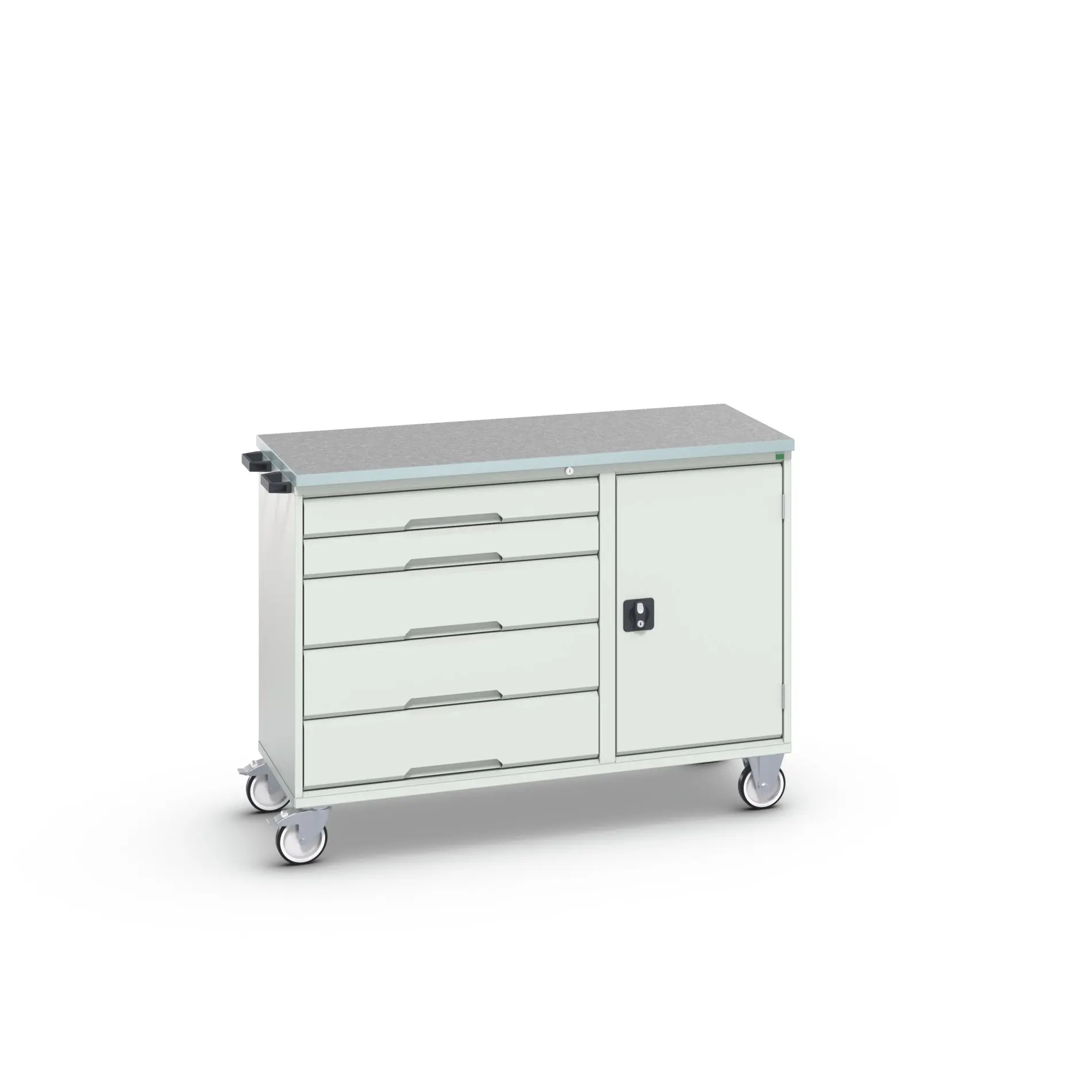 Produktfoto 1 von Bott Trolley, Stahl Rahmen, 1300 x 600 x 980mm, max. 200kg