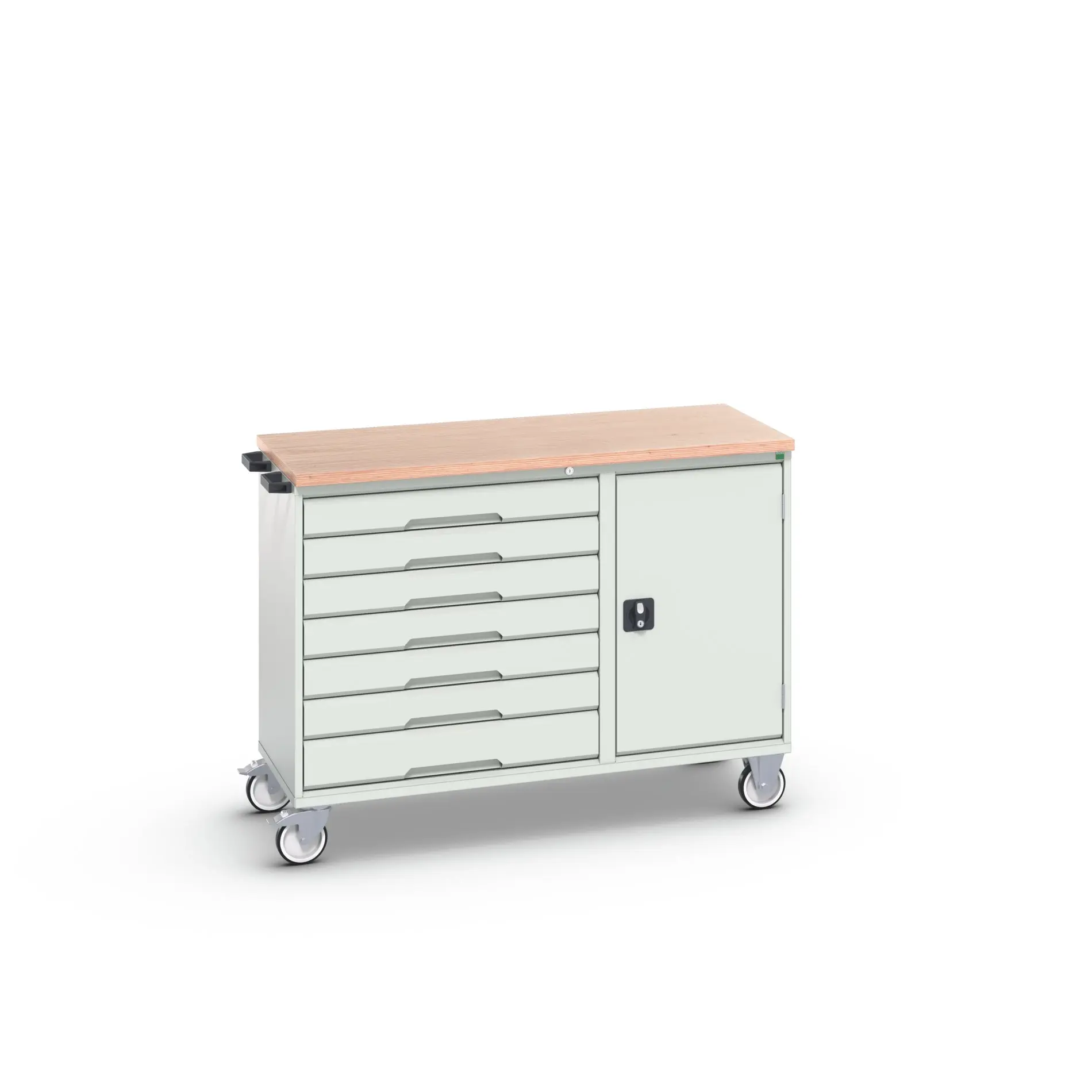 Produktfoto 1 von Bott Trolley, Stahl Rahmen, 1300 x 600 x 980mm, max. 200kg