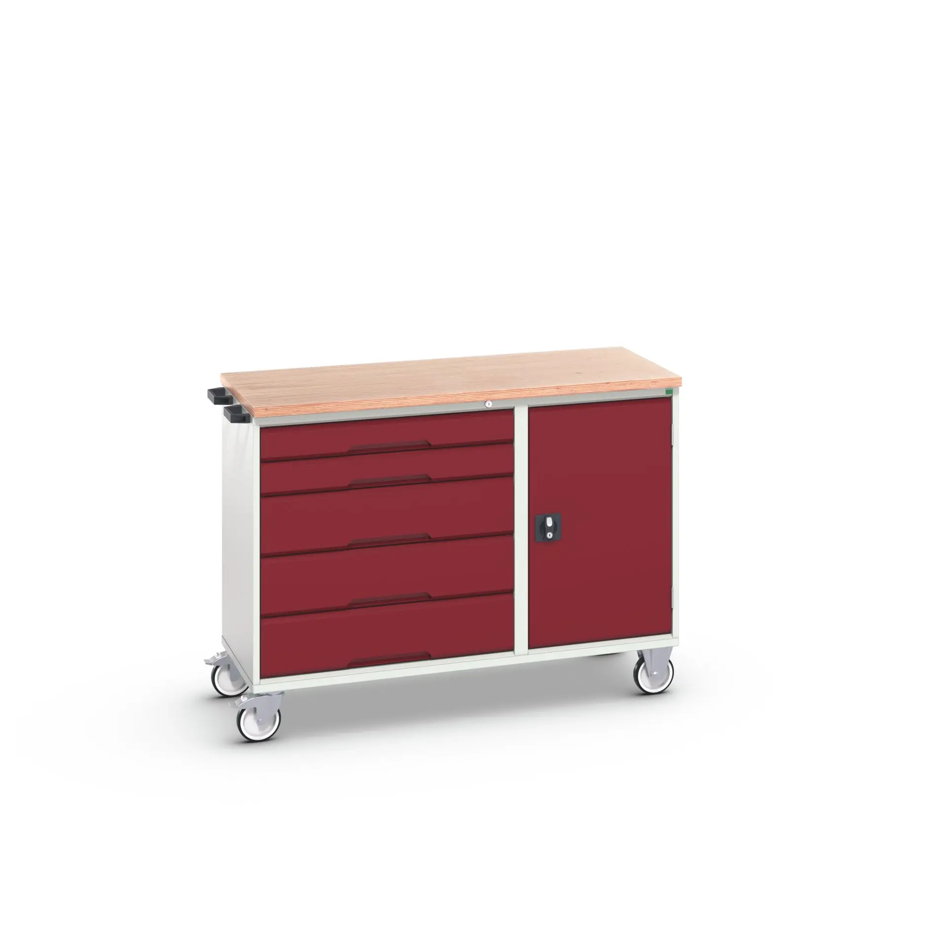 Produktfoto 1 von Bott Trolley, Stahl Rahmen, 1300 x 600 x 980mm, max. 200kg