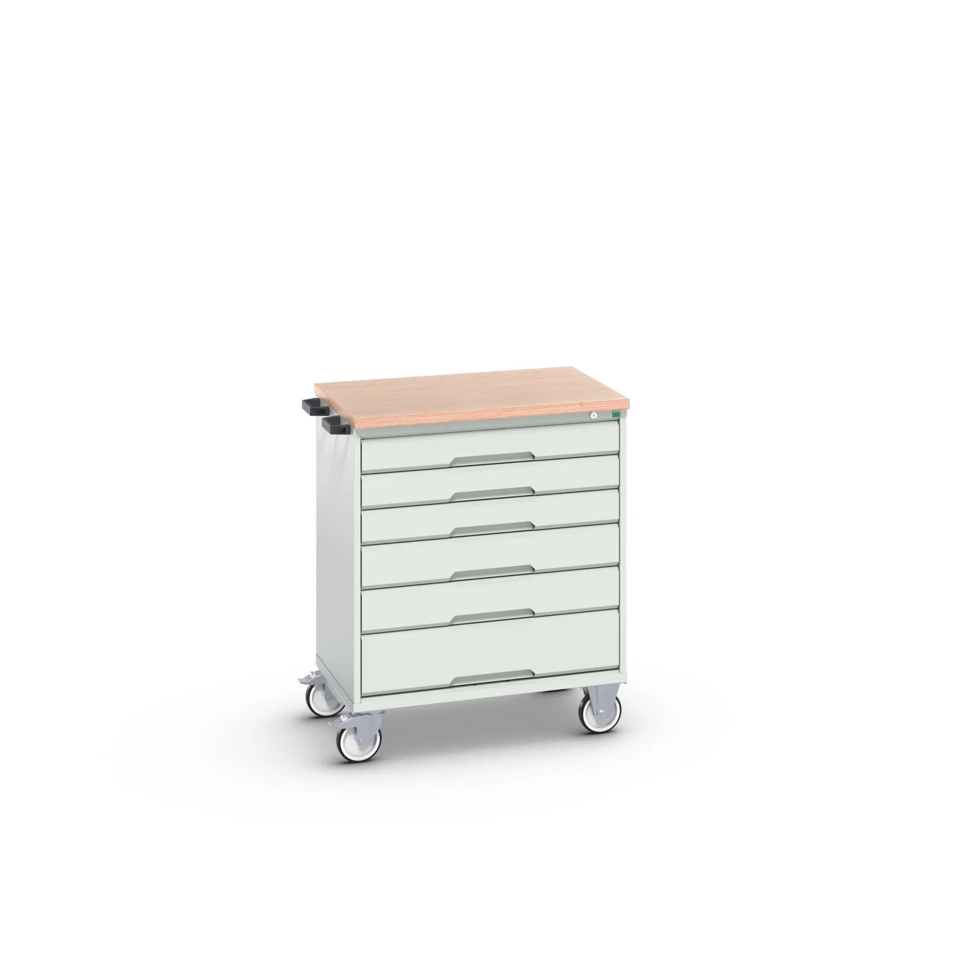 Produktfoto 1 von Bott Schrank Typ Beweglicher Schrank Bodenmontage 6 Schublade/n Stahlblech