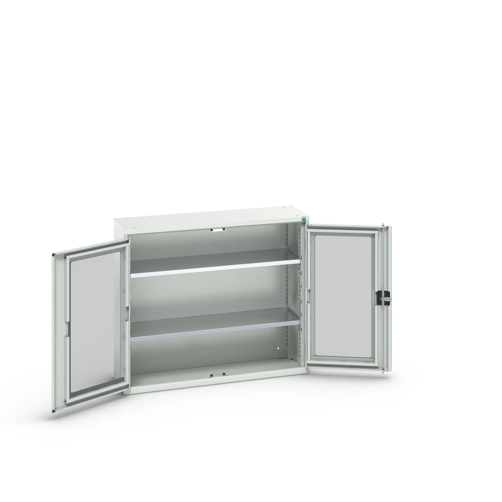 Produktfoto 1 von Bott Aufbewahrungsschrank Typ Regalschrank 2 Tür/en 2 Regal/e 900 mm 1050 mm 350 mm Stahlblech