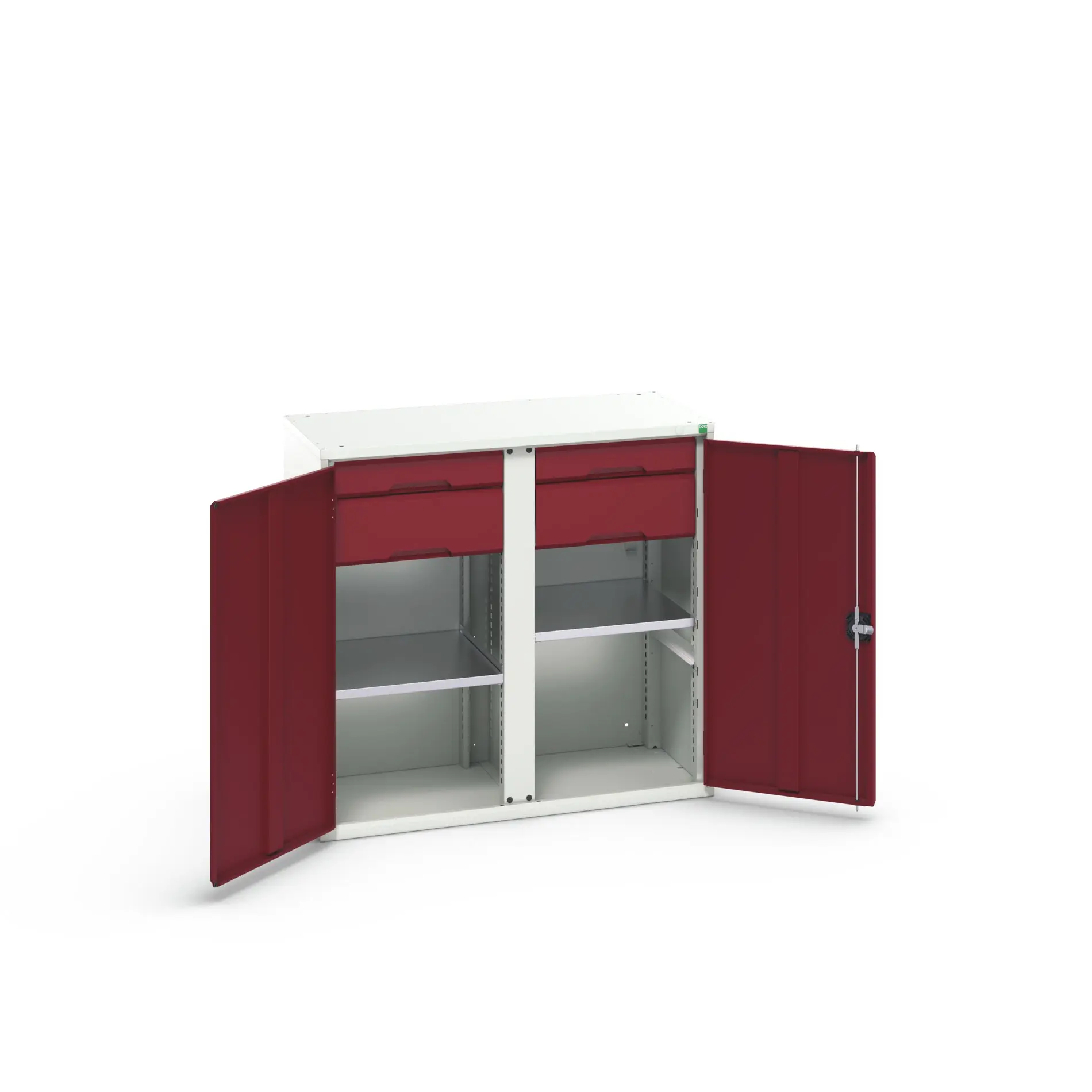Produktfoto 1 von Bott Schrank Typ Bestückter Schrank 2 Tür/en 2 Regal/e 4 Schublade/n Stahlblech