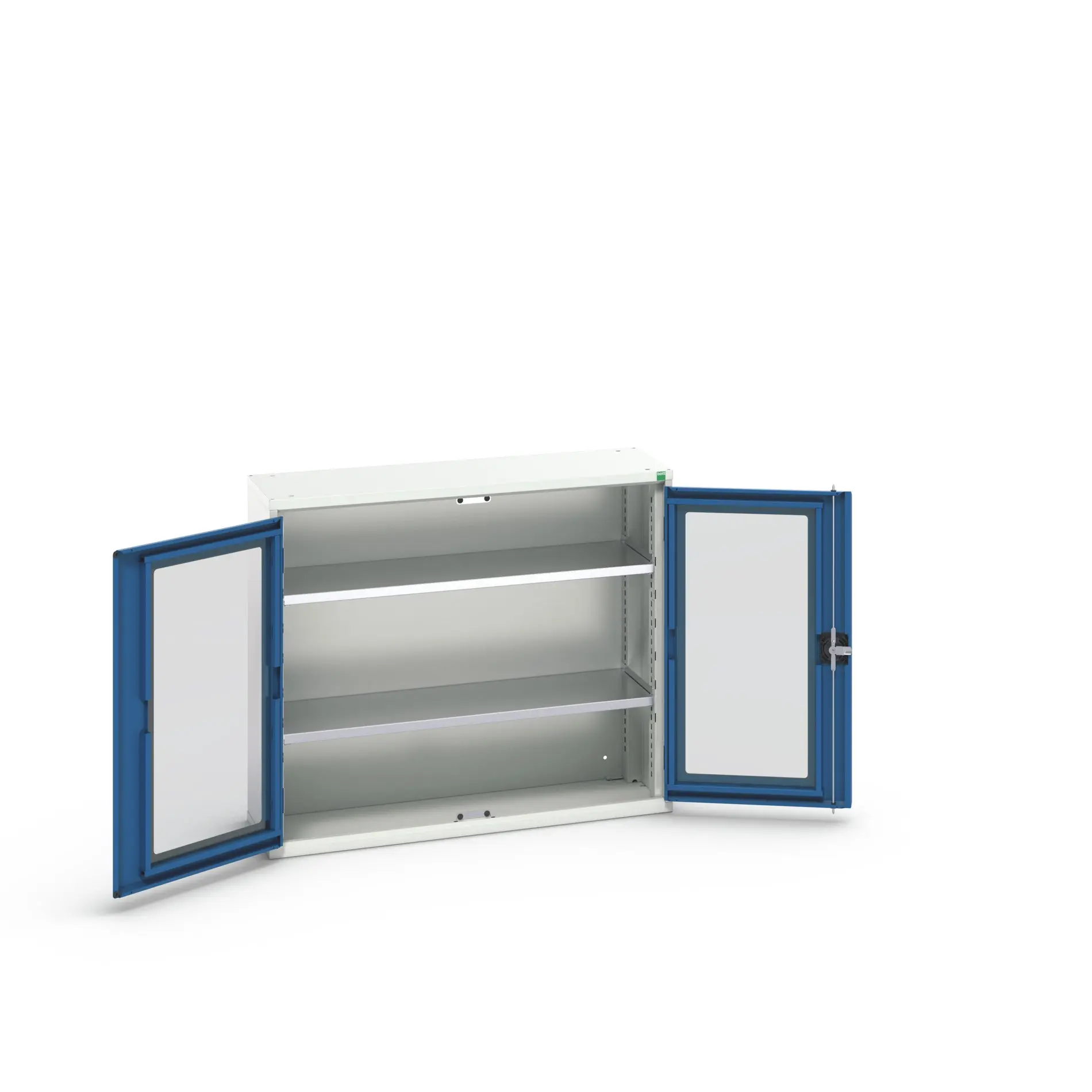 Produktfoto 1 von Bott Aufbewahrungsschrank Typ Regalschrank 2 Tür/en 2 Regal/e 900 mm 1050 mm 350 mm Stahlblech