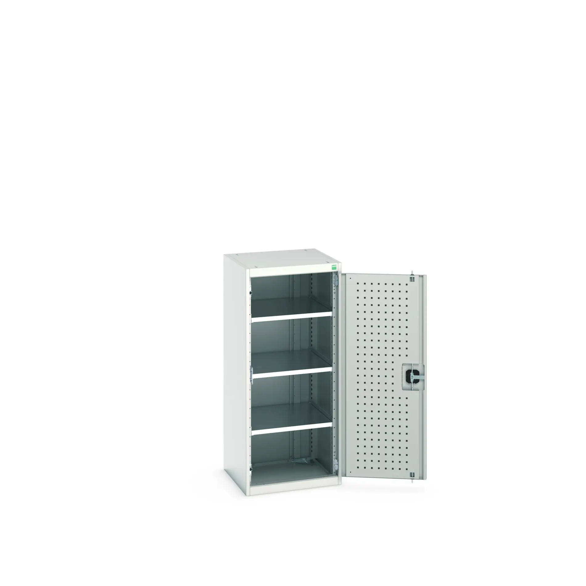 Produktfoto 1 von Bott Aufbewahrungsschrank Typ Regalschrank 1 Tür/en 3 Regal/e 1200 mm 525 mm Ja 525 mm Stahlblech