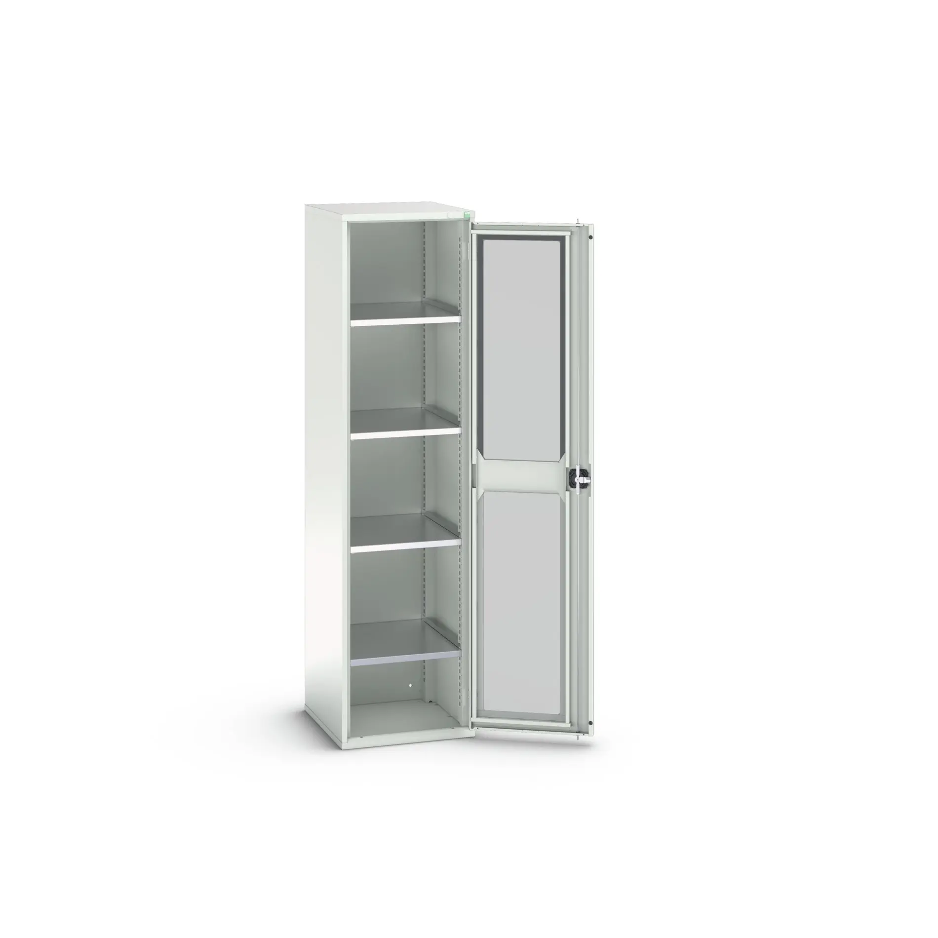 Produktfoto 1 von Bott Aufbewahrungsschrank Typ Regalschrank 1 Tür/en 4 Regal/e 2000 mm 525 mm 550 mm Stahlblech