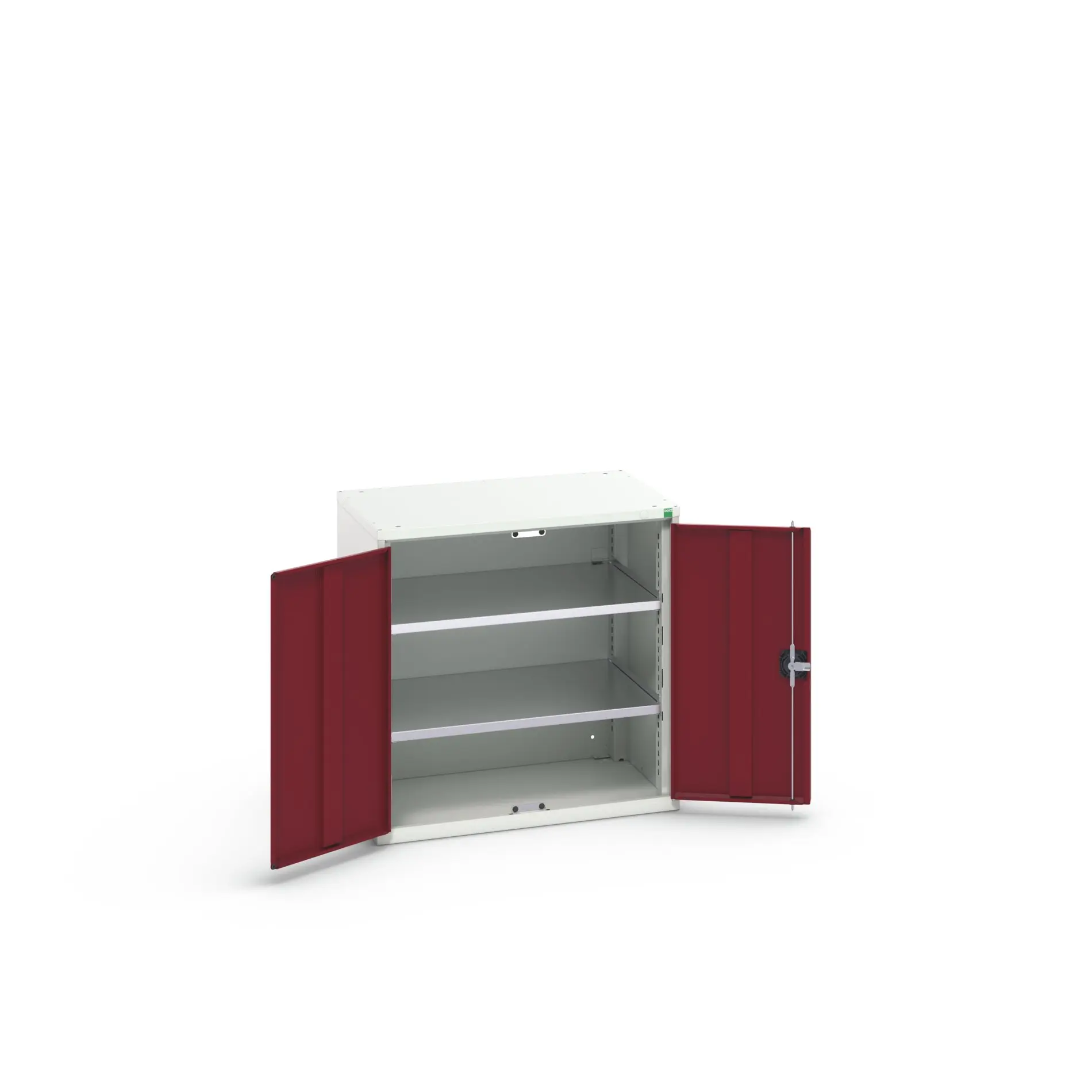 Produktfoto 1 von Bott Aufbewahrungsschrank Typ Regalschrank 2 Tür/en 2 Regal/e 800 mm 80 mm 550 mm Stahlblech