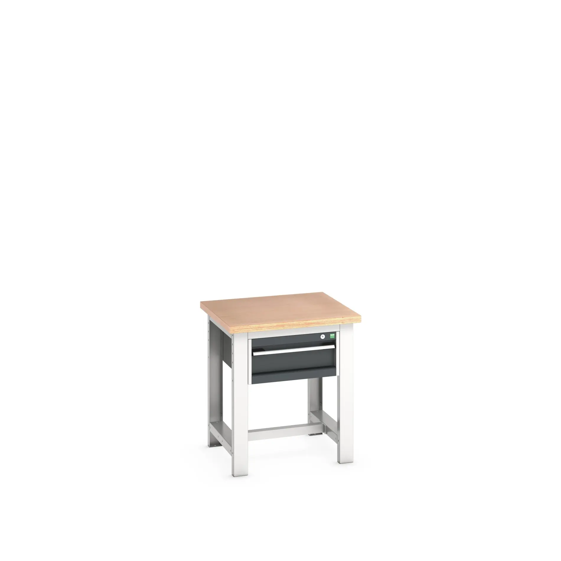 Bott Stahlblech Werkzeugkisten und Werkzeugschränke, Typ Mobiler Arbeitstisch 1 Schubladen, 840 mm x 750 mm x 750 mm