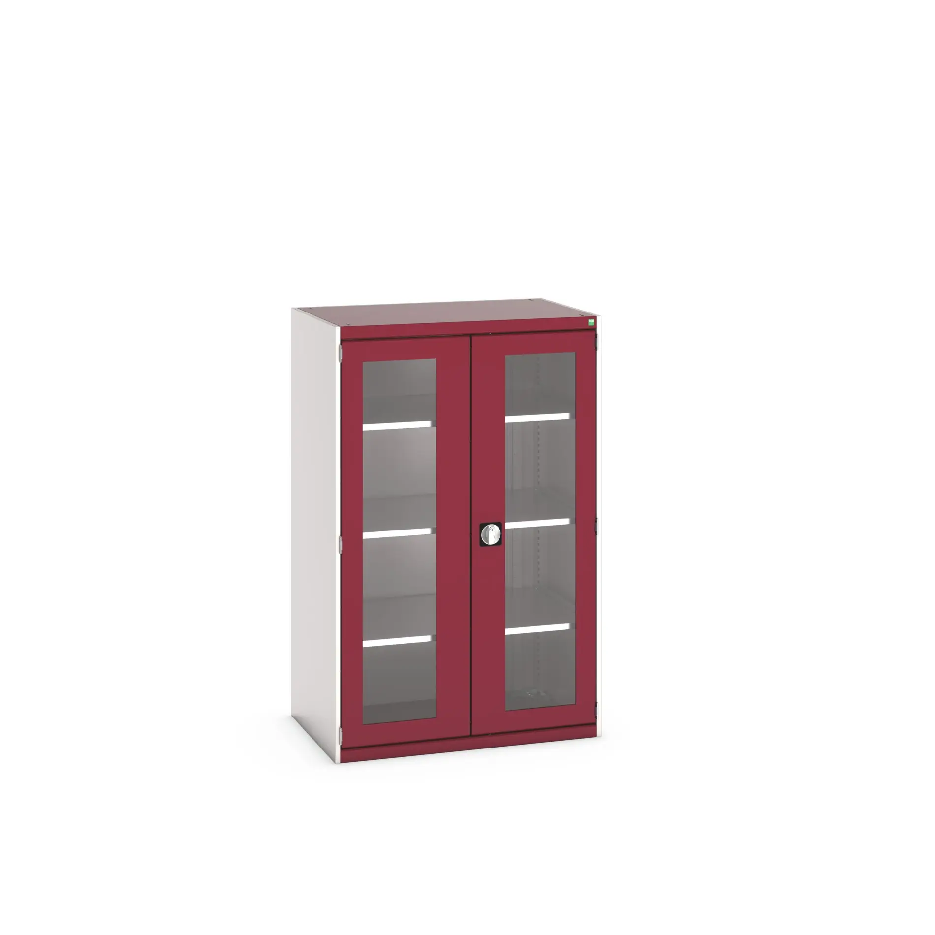 Produktfoto 1 von Bott Schrank Typ Regalschrank Freistehend 2 Tür/en 3 Regal/e 1600 mm 1050mm Abschließbar 650 mm Stahlblech