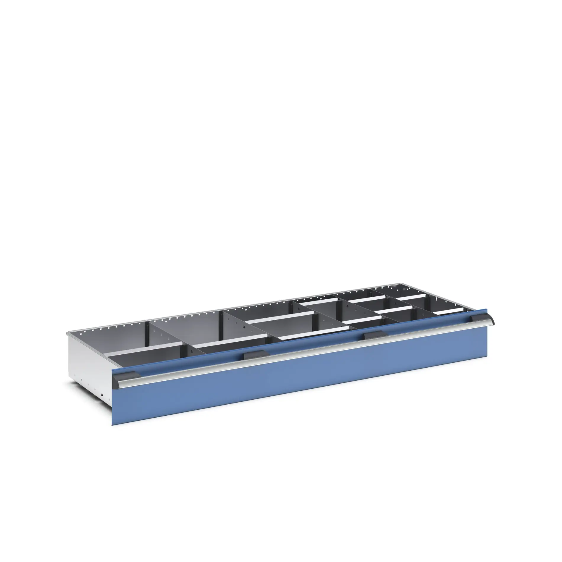 Produktfoto 1 von Bott Trennwandset, Typ Trennwand für Schubladen, Stahlblech, Silber
