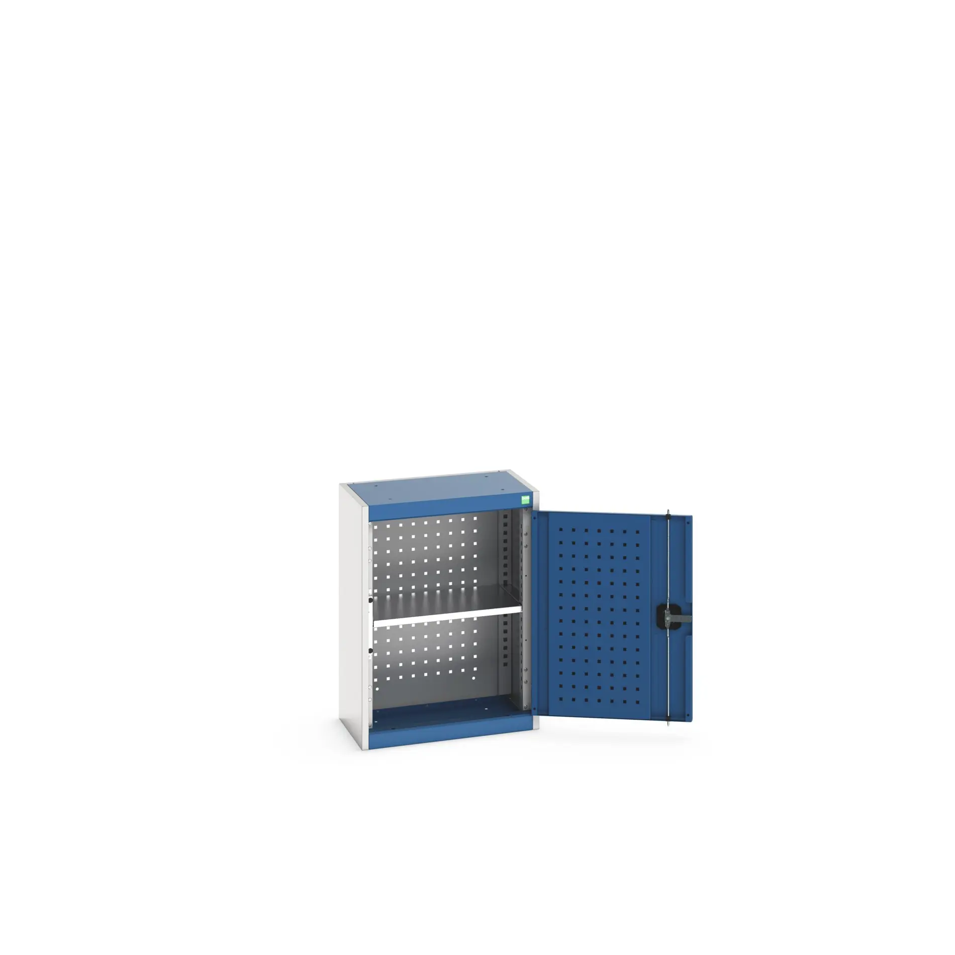Produktfoto 1 von Bott Aufbewahrungsschrank Typ Wandschrank 1 Tür/en 1 Regal/e 700 mm 525 mm 325 mm Stahlblech