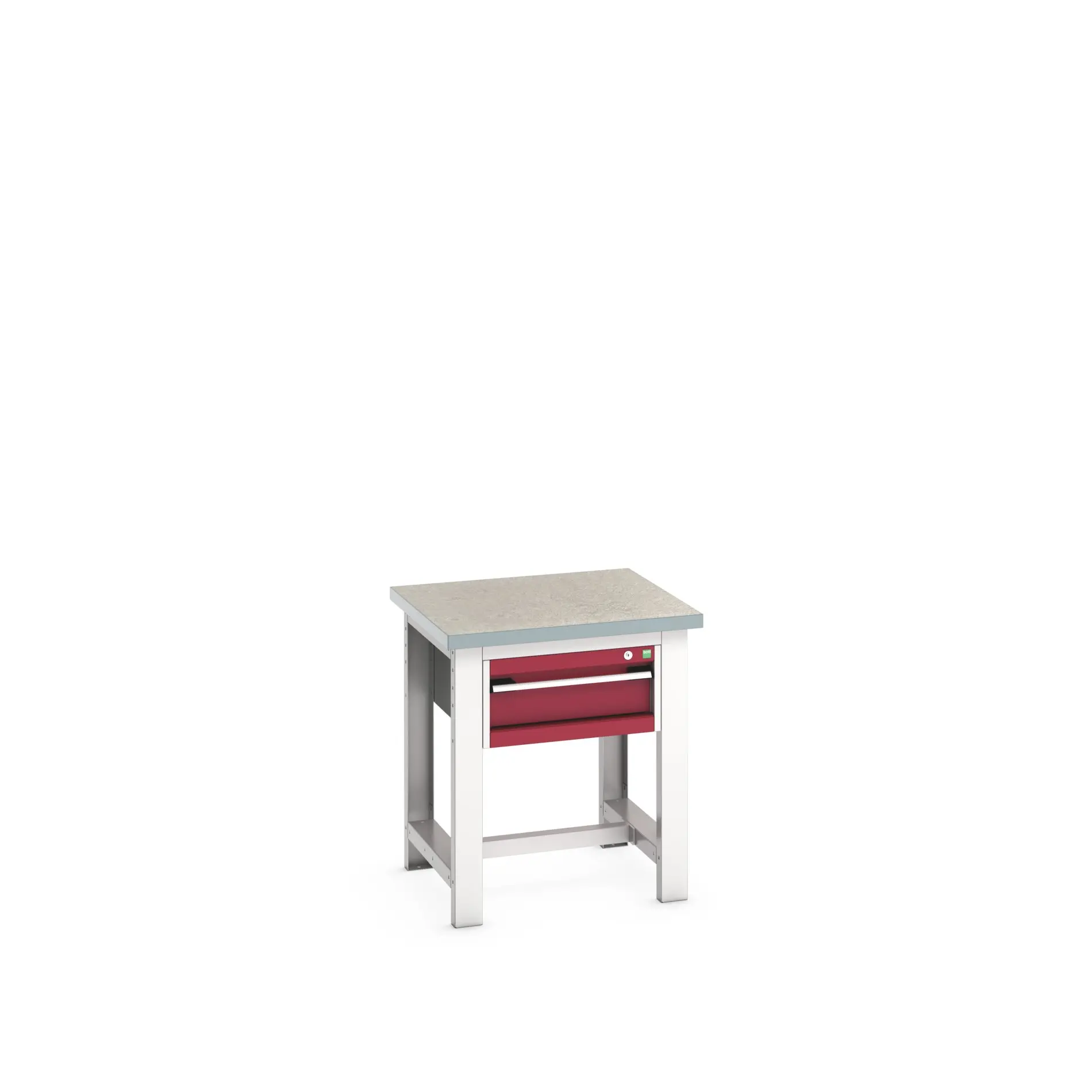 Produktfoto 1 von Bott Stahlblech Werkzeugkisten und Werkzeugschränke, Typ Mobiler Arbeitstisch 1 Schubladen, 840 mm x 750mm x 750 mm