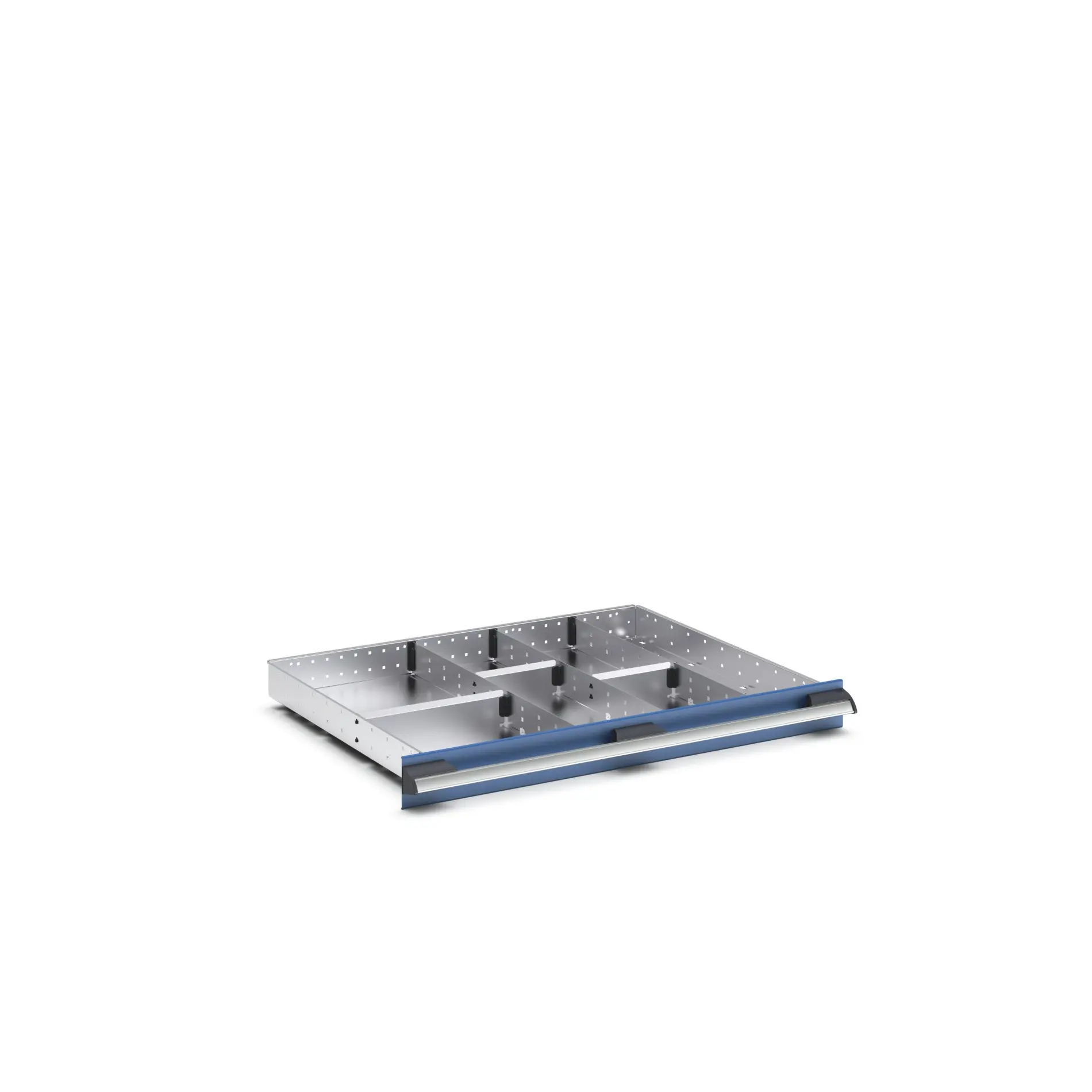 Produktfoto 1 von Bott Trennwandset, Typ Trennwand für Schubladen, Stahlblech, Silber