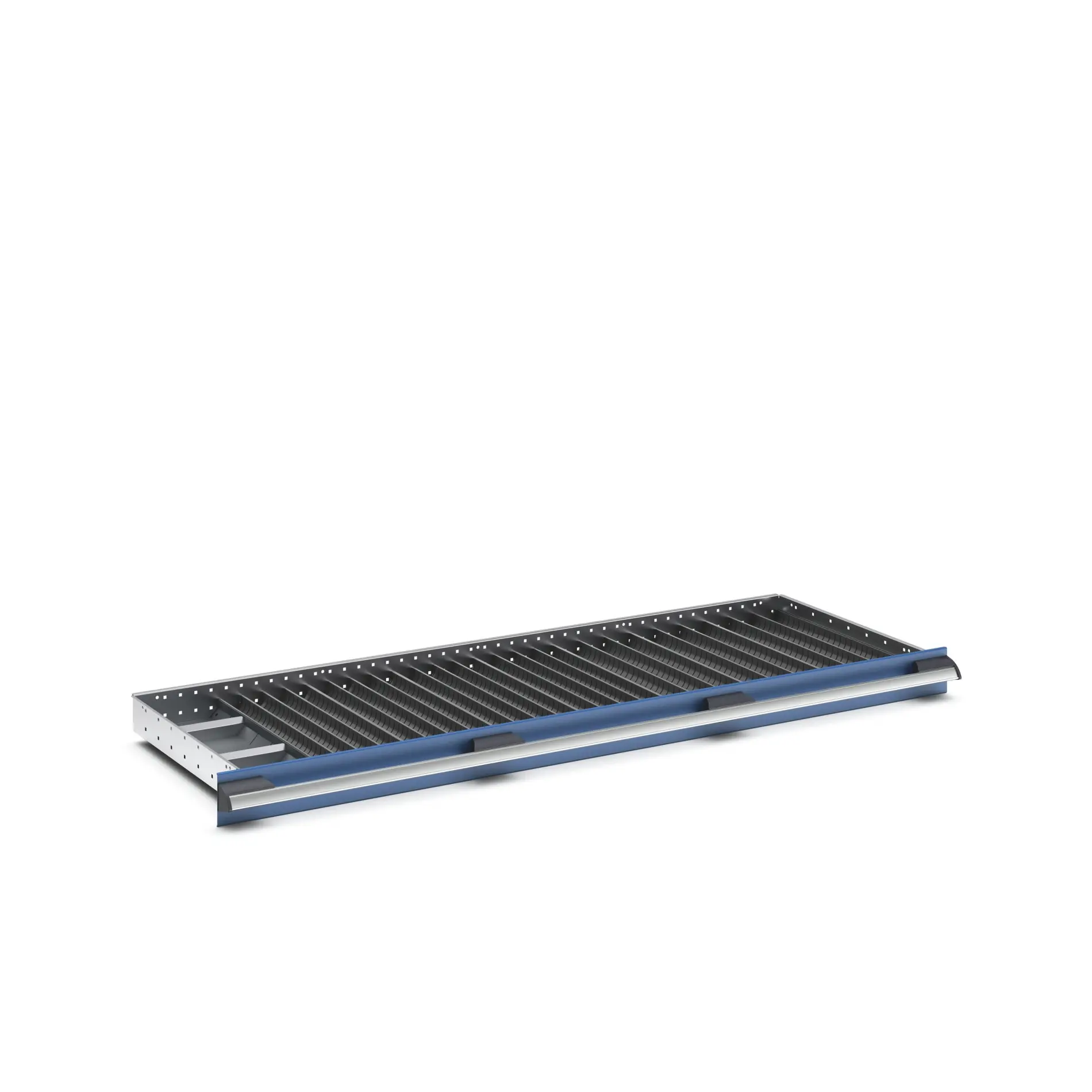 Produktfoto 1 von Bott Teiler Sortiment, Typ Trennwand für Schubladen, Polypropylen, Grau 1300 X 650 X 75mm