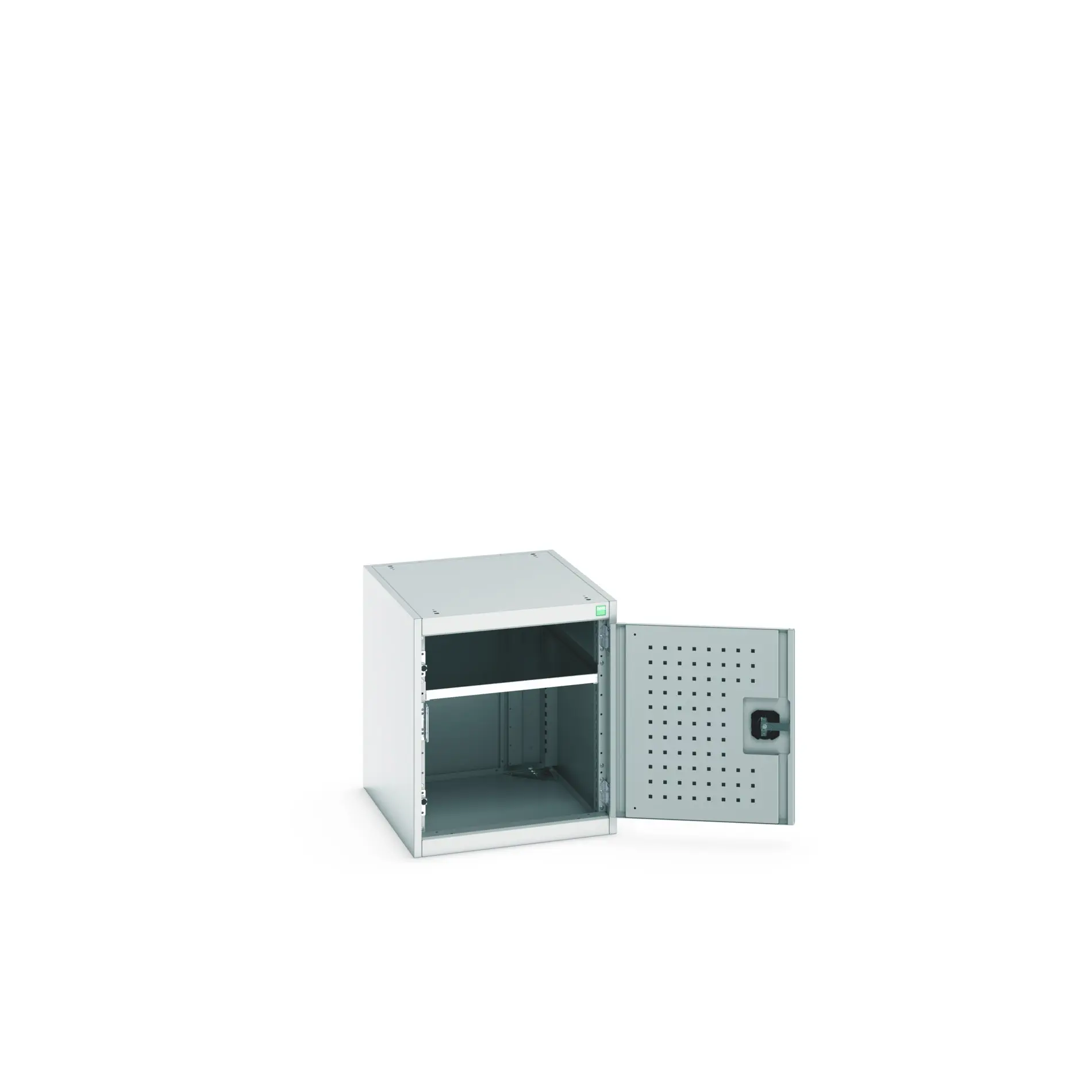 Produktfoto 1 von Bott Schrank Typ Regalschrank Bodenmontage 2 Tür/en 1 Regal/e Stahlblech