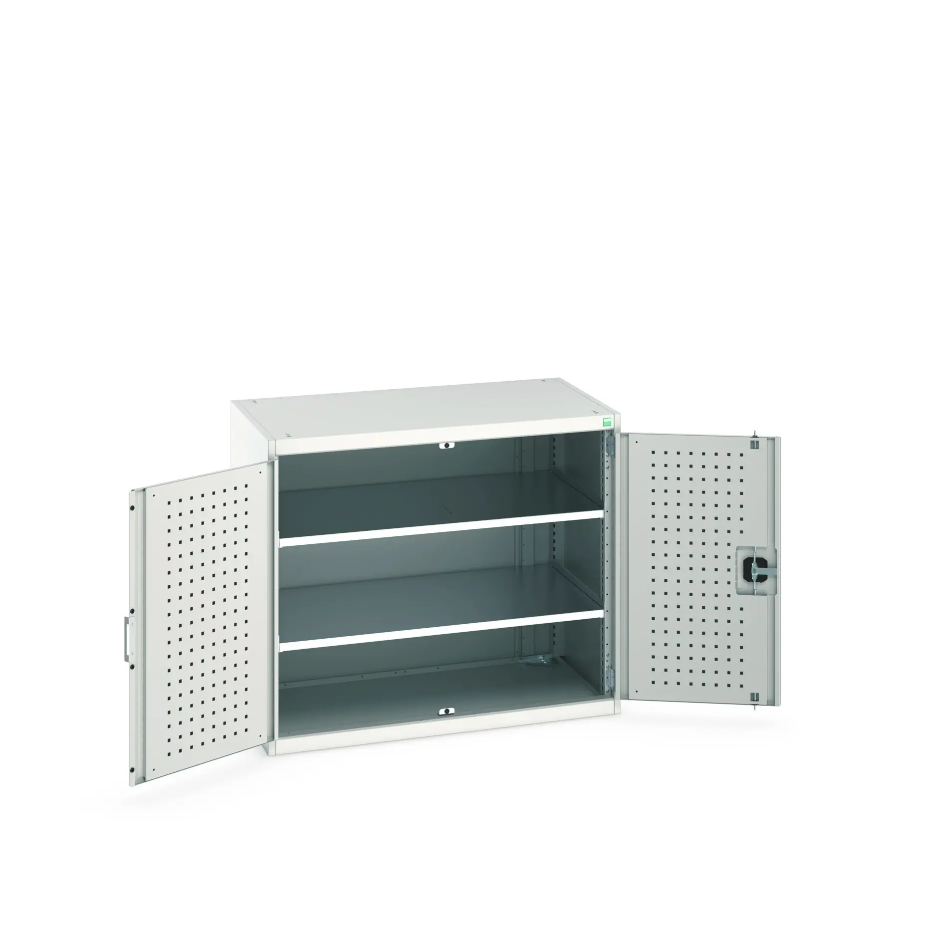 Produktfoto 1 von Bott Aufbewahrungsschrank Typ Regalschrank Freistehend 2 Tür/en 2 Regal/e 900 mm 1050 mm Ja 650 mm Stahlblech