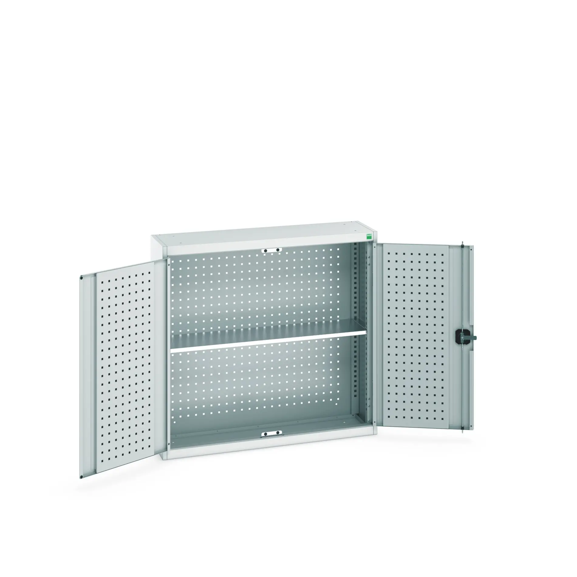 Produktfoto 1 von Bott Aufbewahrungsschrank Typ Wandschrank 2 Tür/en 1 Regal/e 1000 mm 1050 mm 325 mm Stahlblech