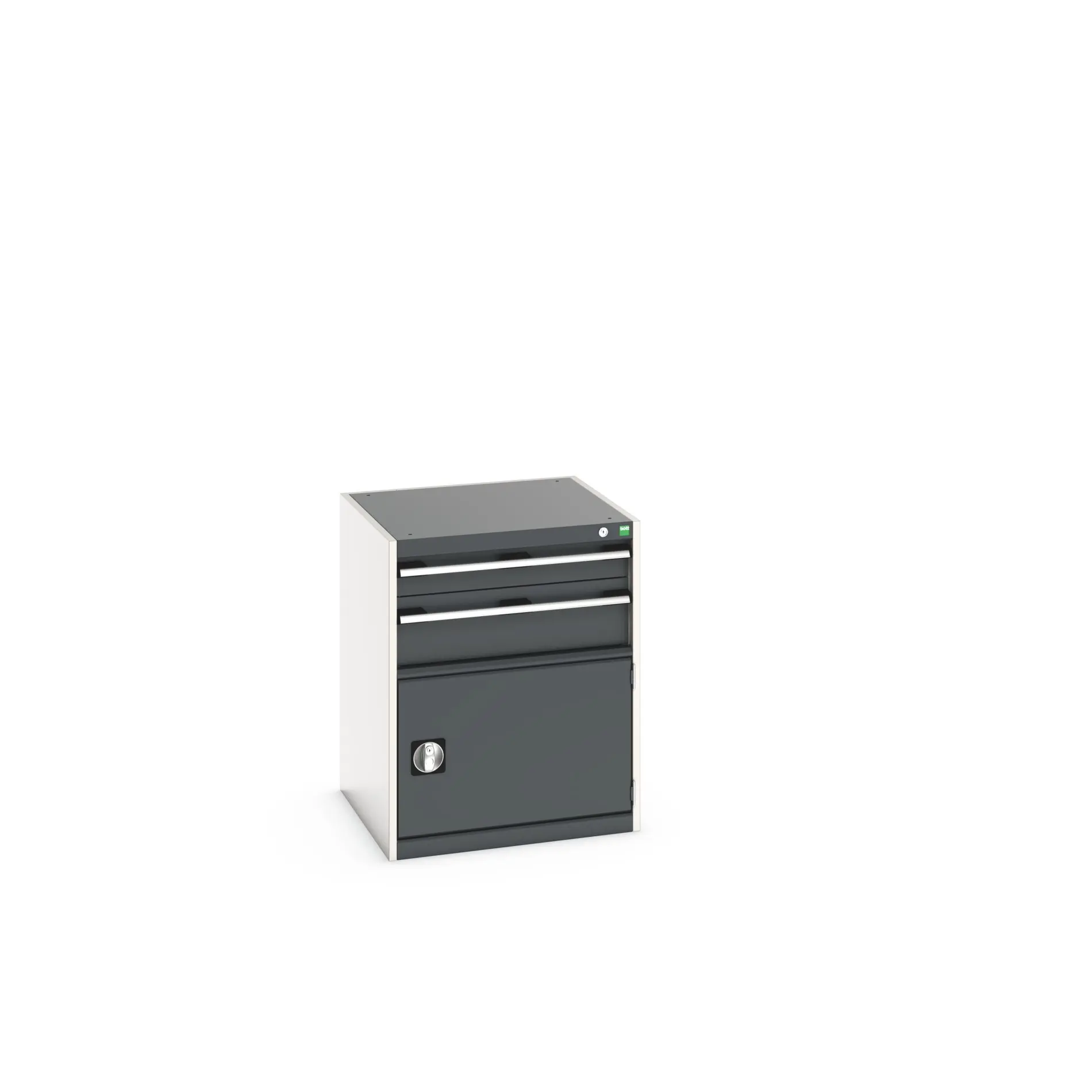 Bott Aufbewahrungsschrank Typ Schrank Freistehend 1 Tür/en 2 Schublade/n 800 mm 650 mm Ja 650 mm Stahlblech