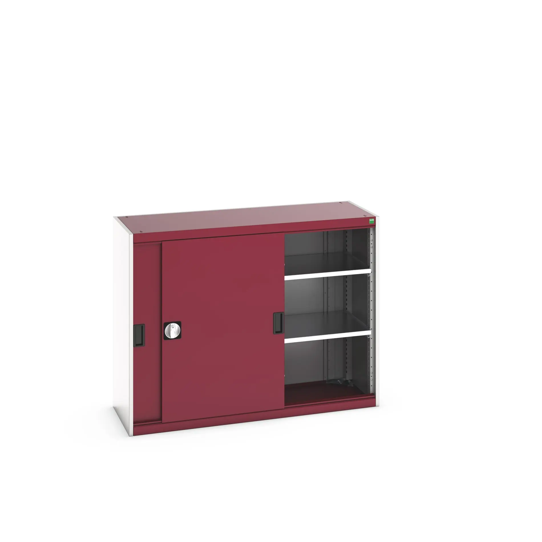 Bott Aufbewahrungsschrank Typ Regalschrank Freistehend 2 Tür/en 2 Regal/e 1000 mm 1300 mm Ja 525 mm Stahlblech