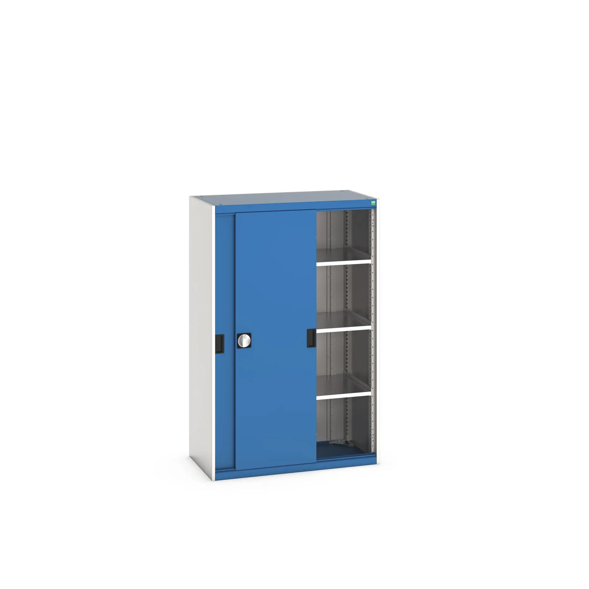 Produktfoto 1 von Bott Schrank Typ Regalschrank Bodenmontage 2 Tür/en 3 Regal/e Stahlblech