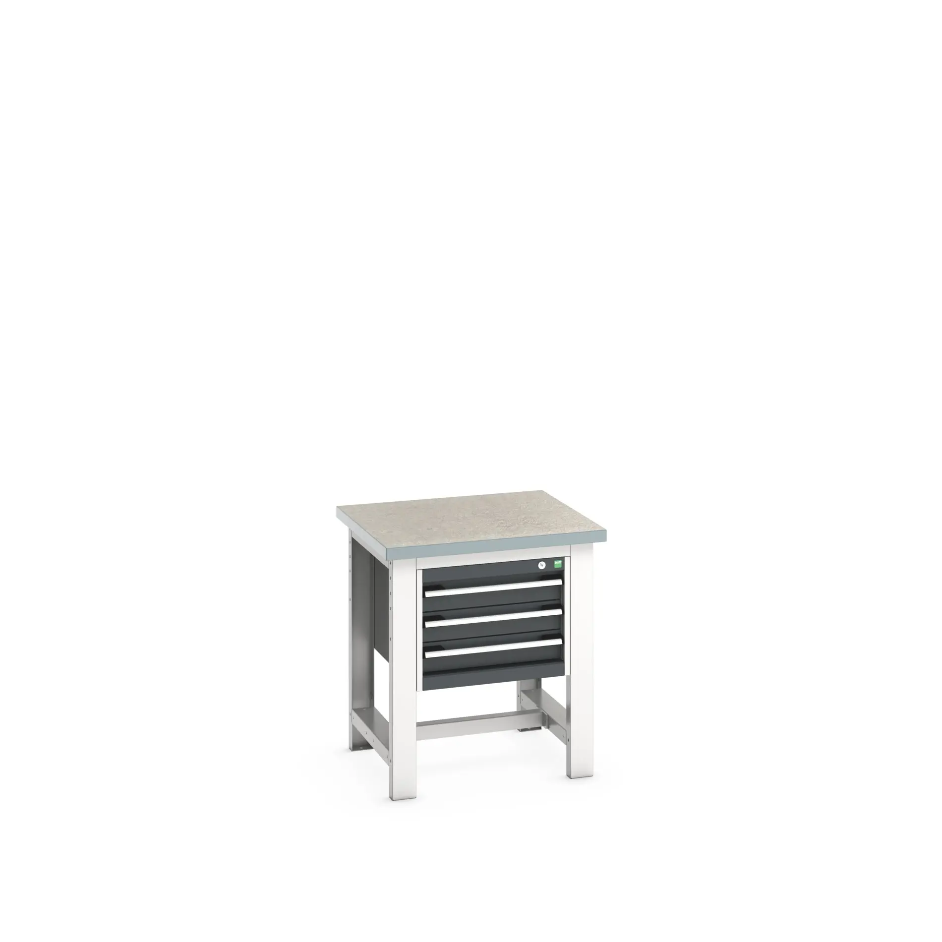 Produktfoto 1 von Bott Stahlblech Werkzeugschrankmodul 3 Schubladen, x 750mm x 750mm