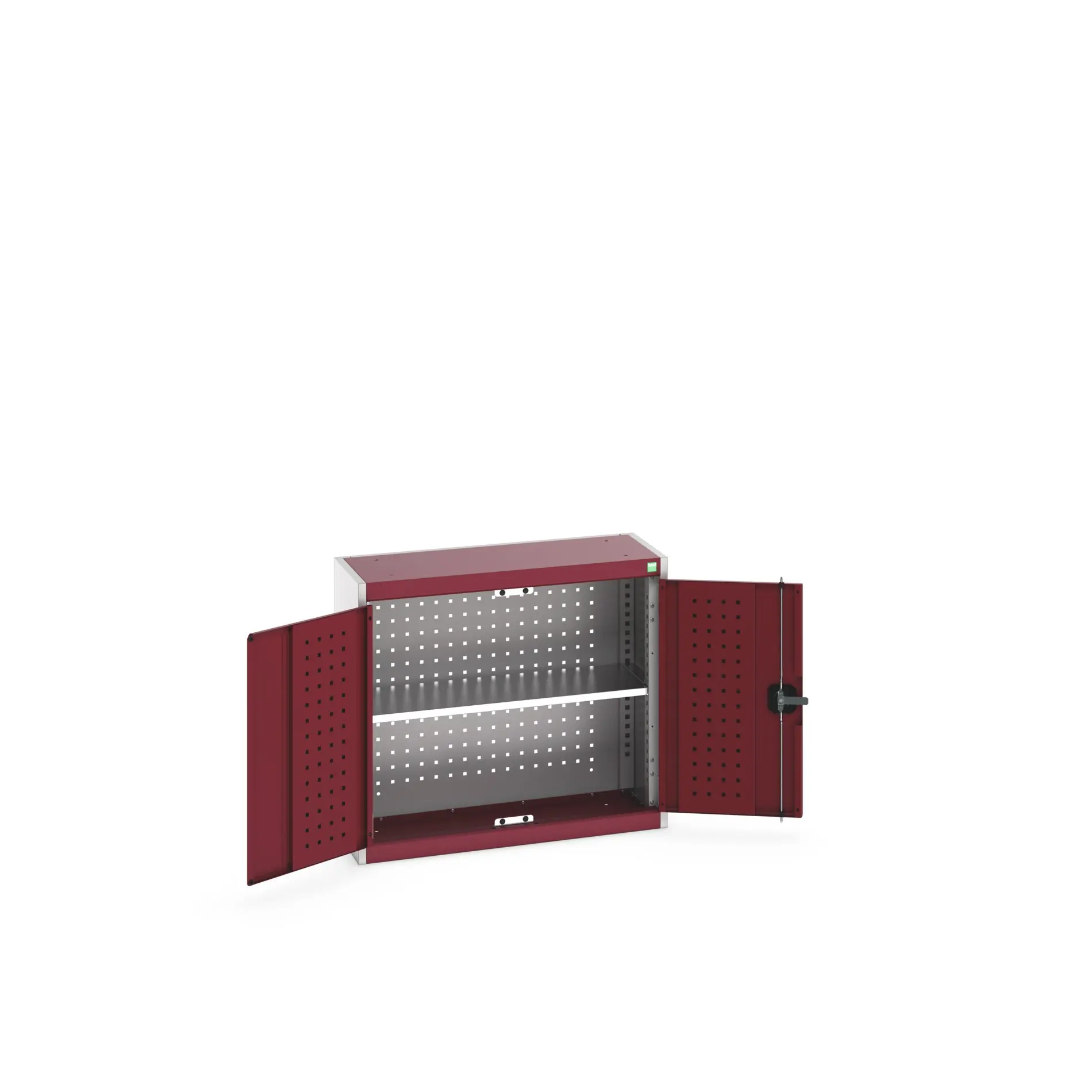 Produktfoto 1 von Bott Aufbewahrungsschrank Typ Wandschrank 2 Tür/en 1 Regal/e 700 mm 80 mm 325 mm Stahlblech