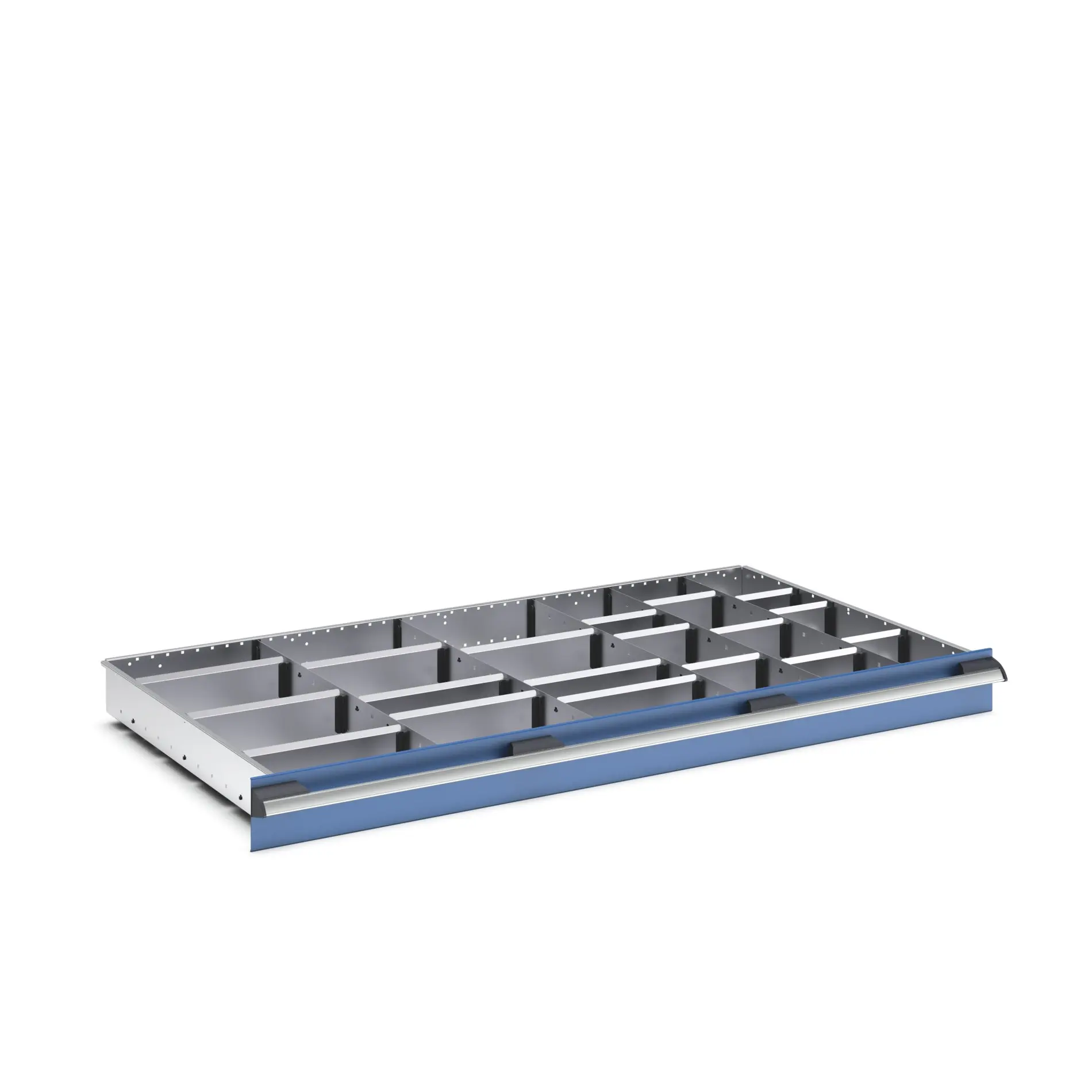 Produktfoto 1 von Bott Trennwandset, Typ Trennwand für Schubladen, Stahlblech, Silber