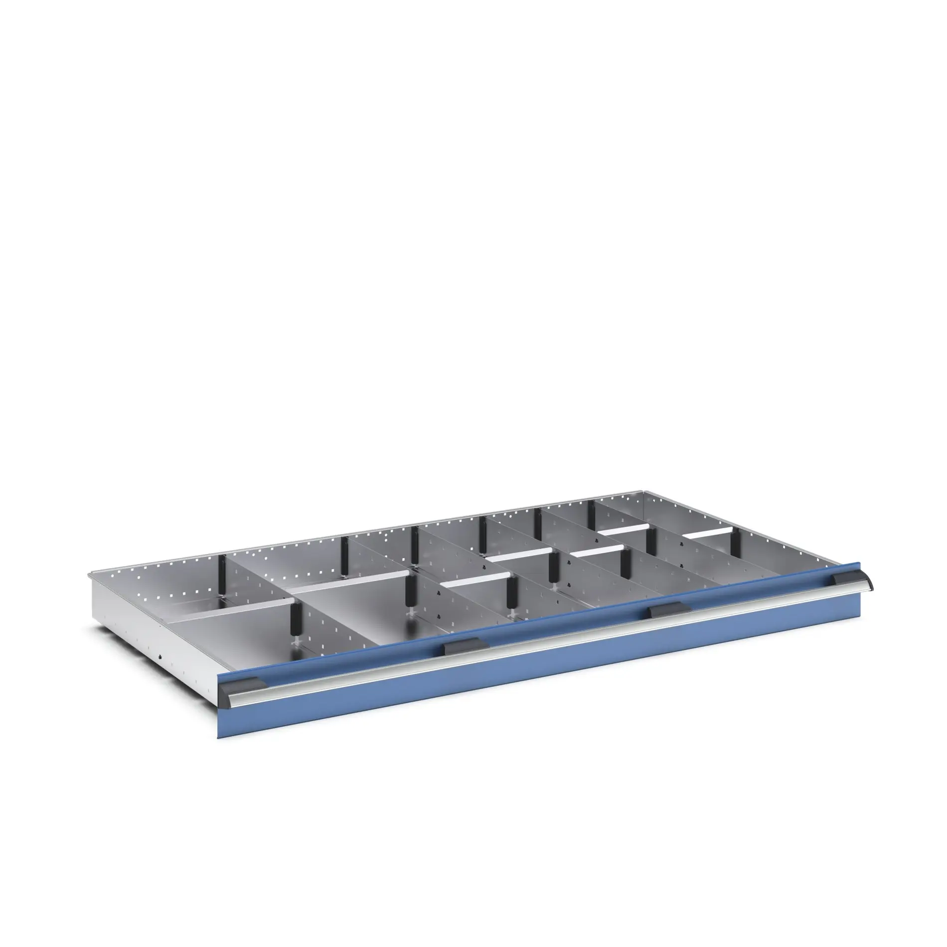 Produktfoto 1 von Bott Trennwandset, Typ Trennwand für Schubladen, Stahlblech, Silber