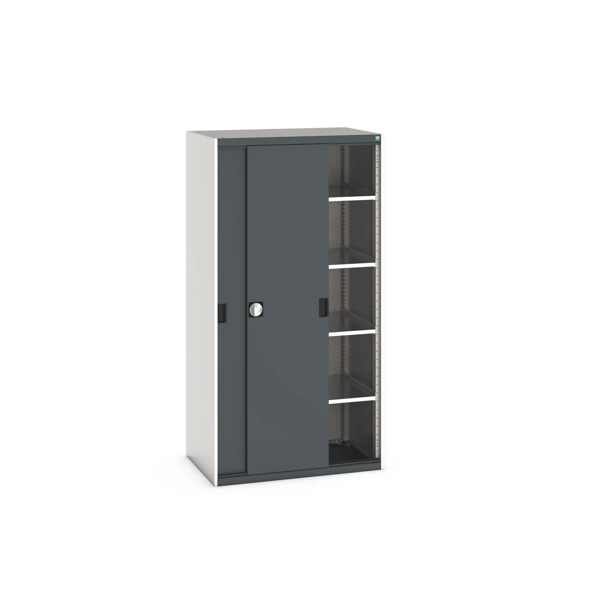 Produktfoto 1 von Bott Aufbewahrungsschrank Typ Regalschrank Freistehend 2 Tür/en 4 Regal/e 2000 mm 1050 mm Ja 650 mm Stahlblech
